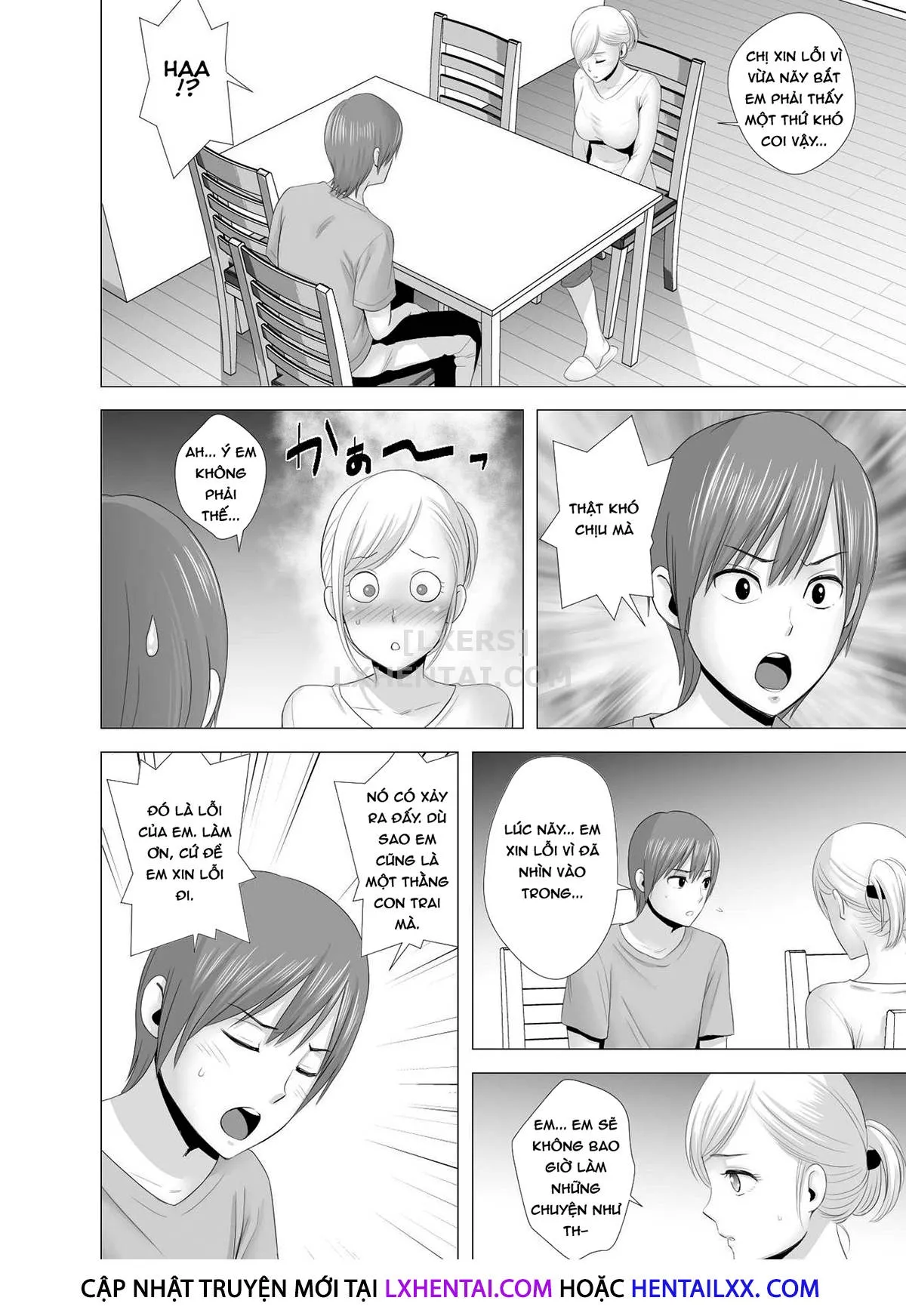 HentaiVN.net - Ảnh 16 - The New Older Sister [Atarasii Onee-San] - Chap 1