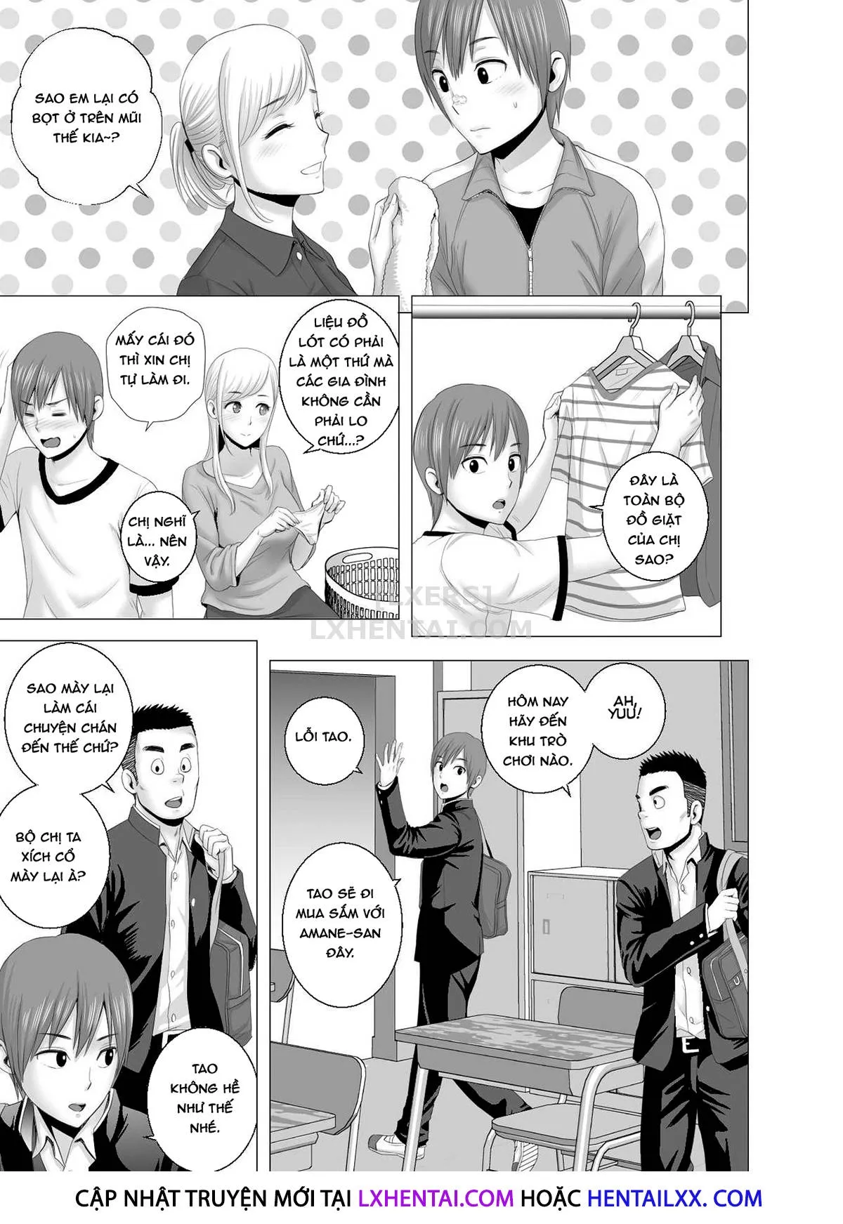 HentaiVN.net - Ảnh 23 - The New Older Sister [Atarasii Onee-San] - Chap 1