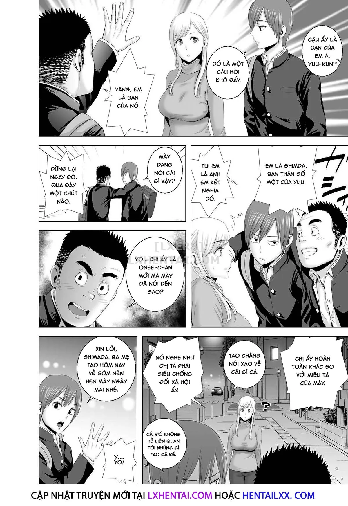 HentaiVN.net - Ảnh 26 - The New Older Sister [Atarasii Onee-San] - Chap 1