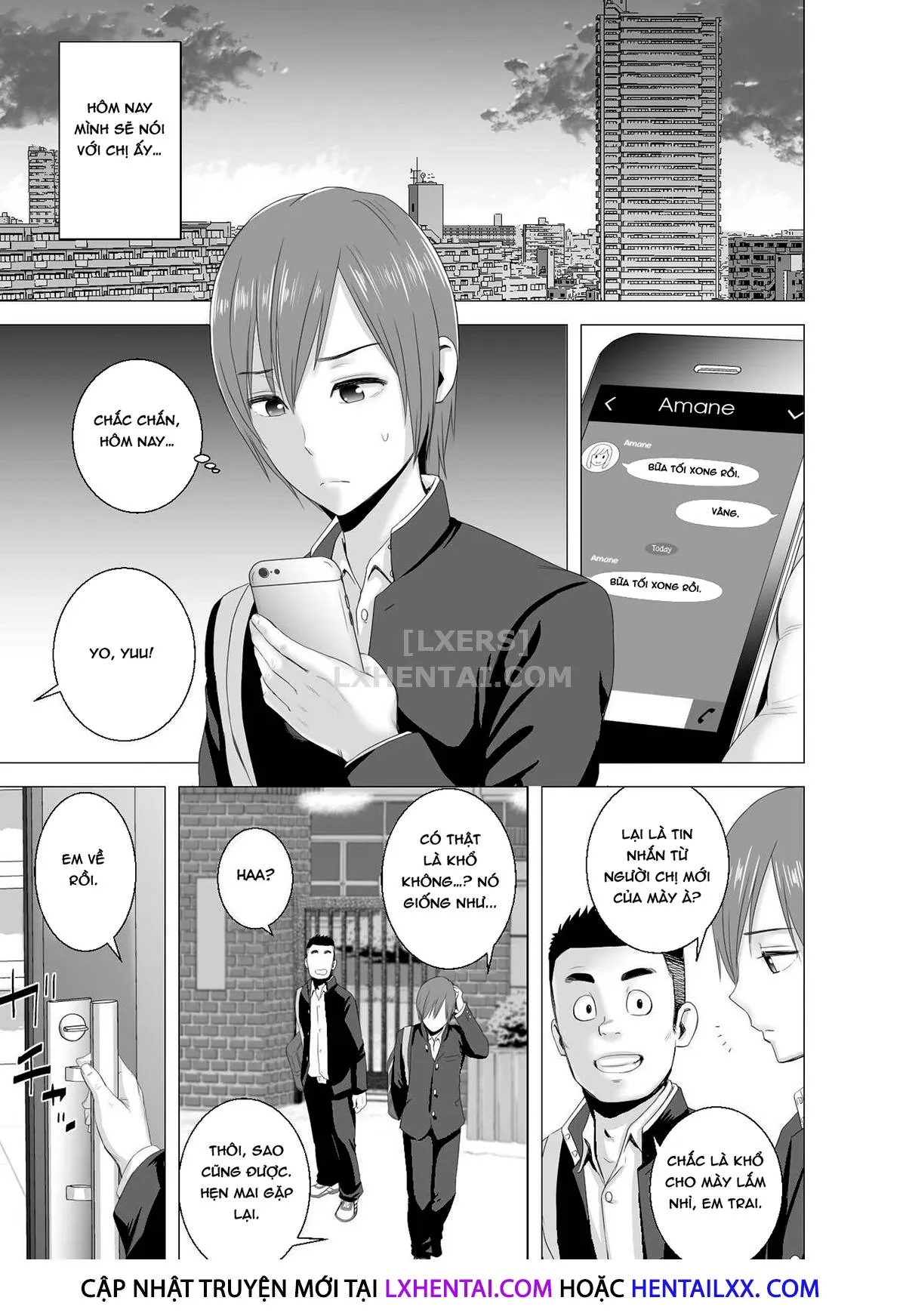HentaiVN.net - Ảnh 3 - The New Older Sister [Atarasii Onee-San] - Chap 1