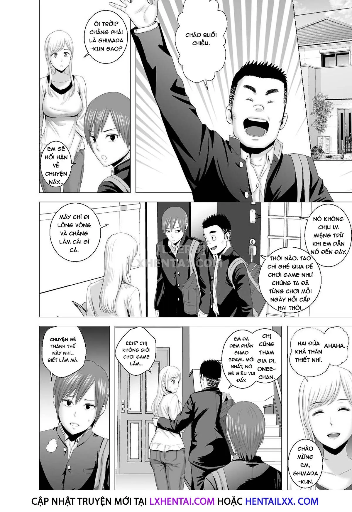HentaiVN.net - Ảnh 30 - The New Older Sister [Atarasii Onee-San] - Chap 1