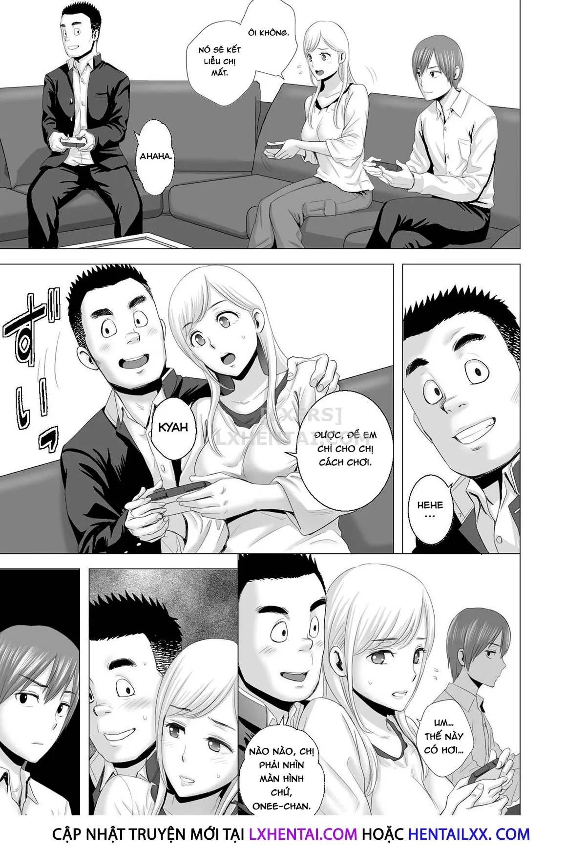 HentaiVN.net - Ảnh 31 - The New Older Sister [Atarasii Onee-San] - Chap 1