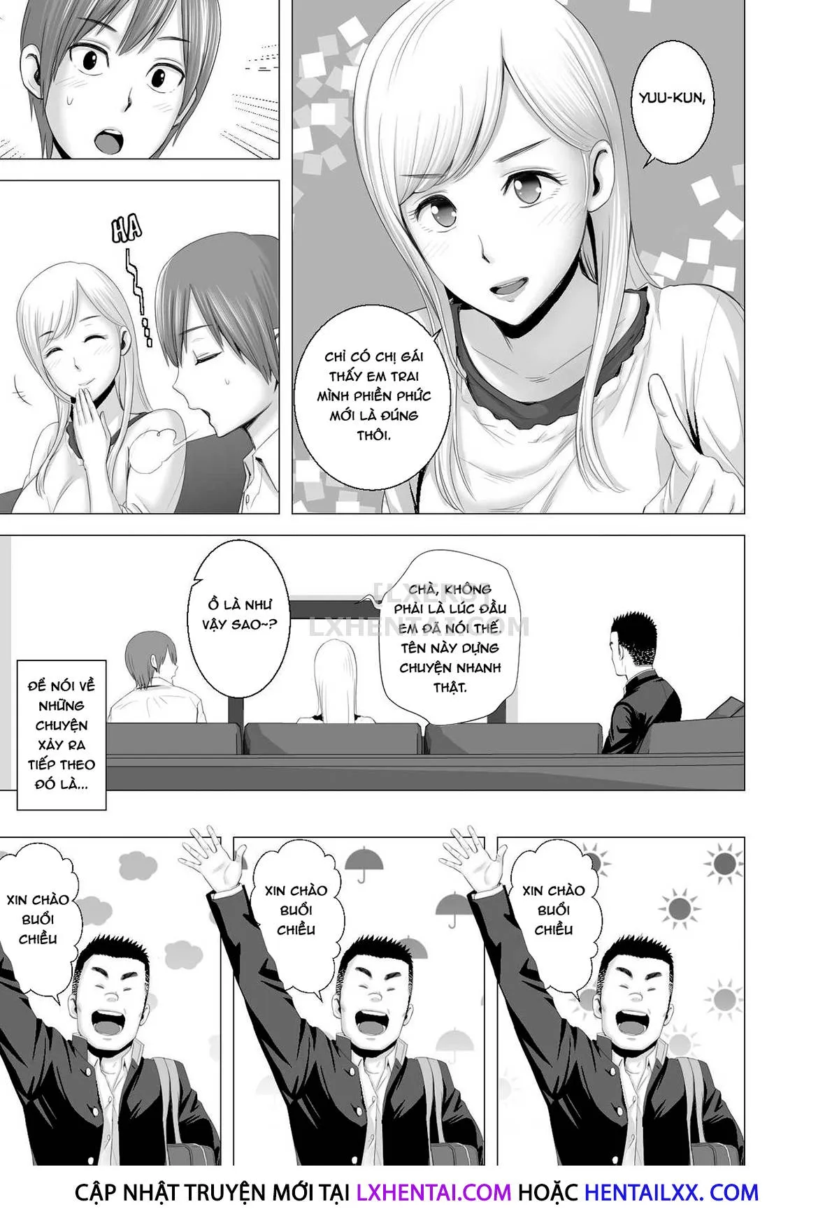 HentaiVN.net - Ảnh 33 - The New Older Sister [Atarasii Onee-San] - Chap 1