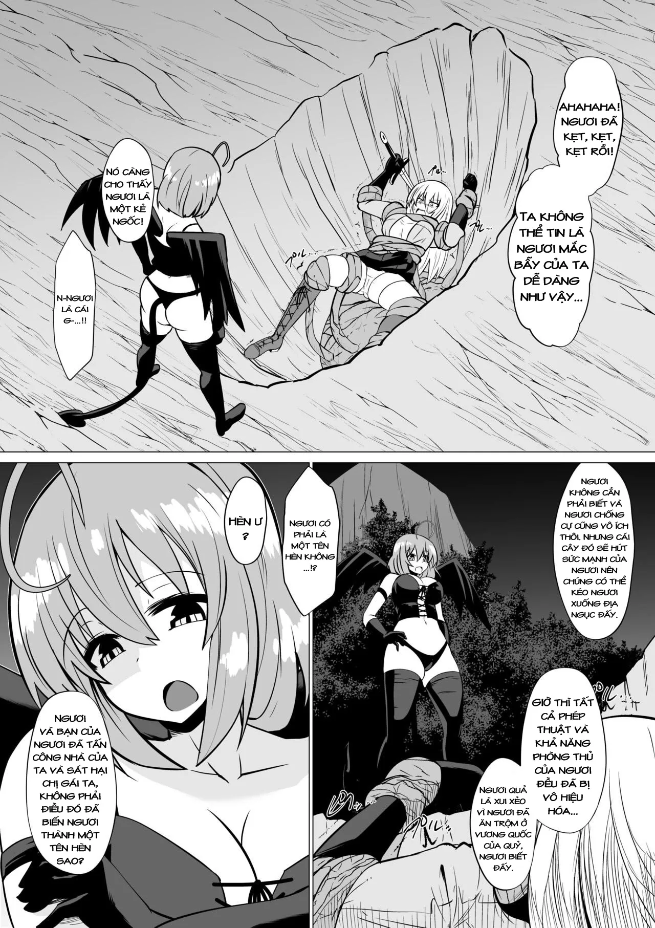 HentaiVN.net - Ảnh 4 - Eternal Punishment For A Cowardly Swordswoman [Hikyou na Kenshi ni wa Eien no Oshioki O; Decensored] - Chap 1