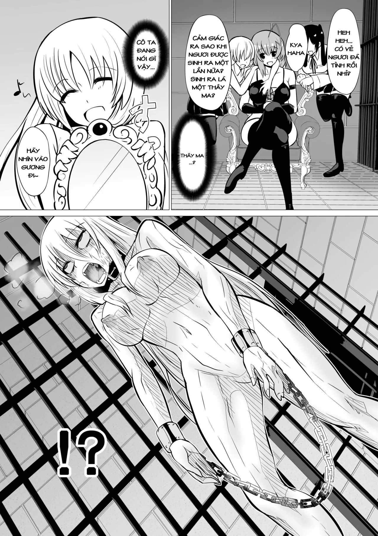 HentaiVN.net - Ảnh 9 - Eternal Punishment For A Cowardly Swordswoman [Hikyou na Kenshi ni wa Eien no Oshioki O; Decensored] - Chap 1