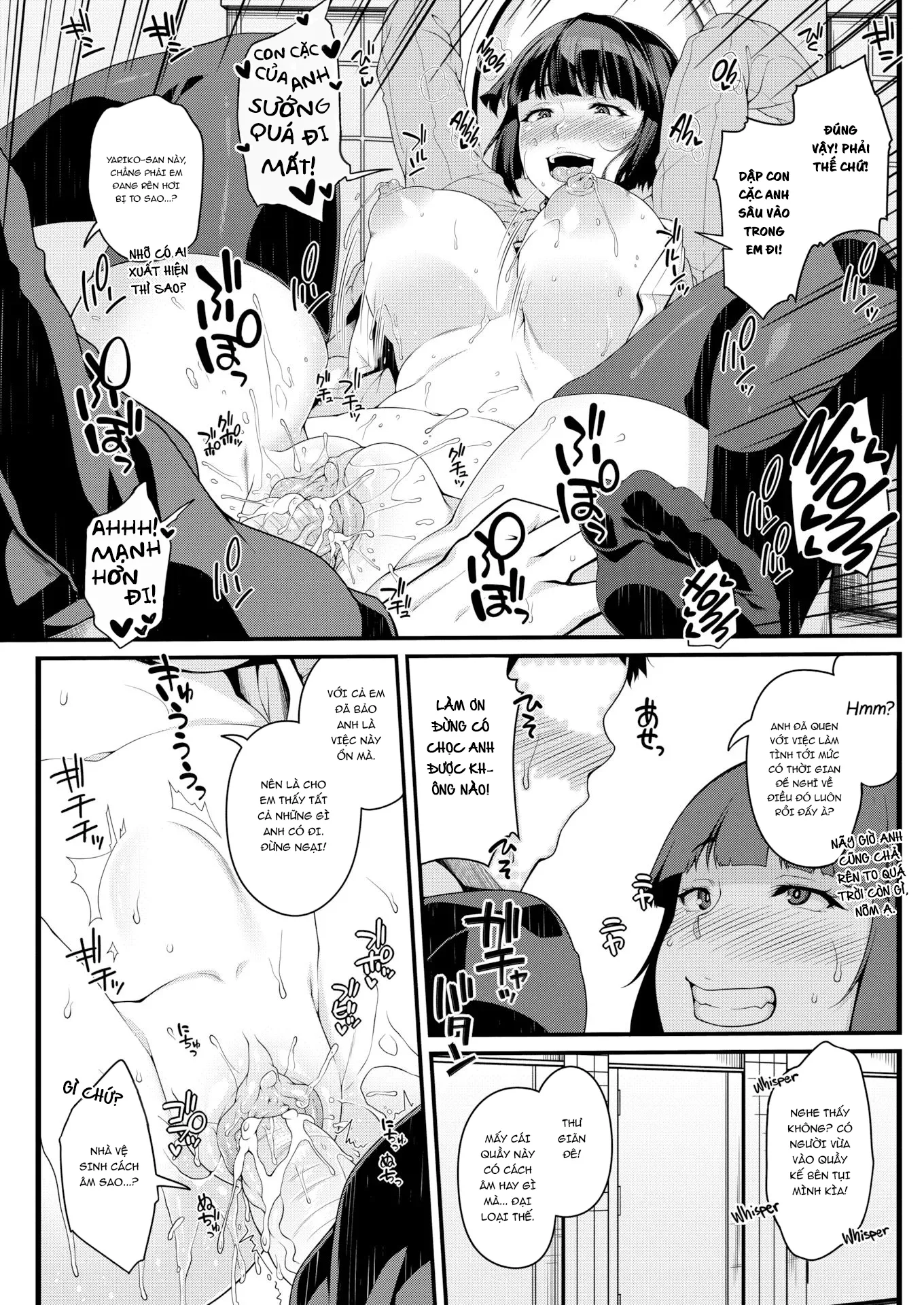 HentaiVN.net - Ảnh 12 - Bóng ma của nhà vệ sinh, Yariko-san - Chap 1