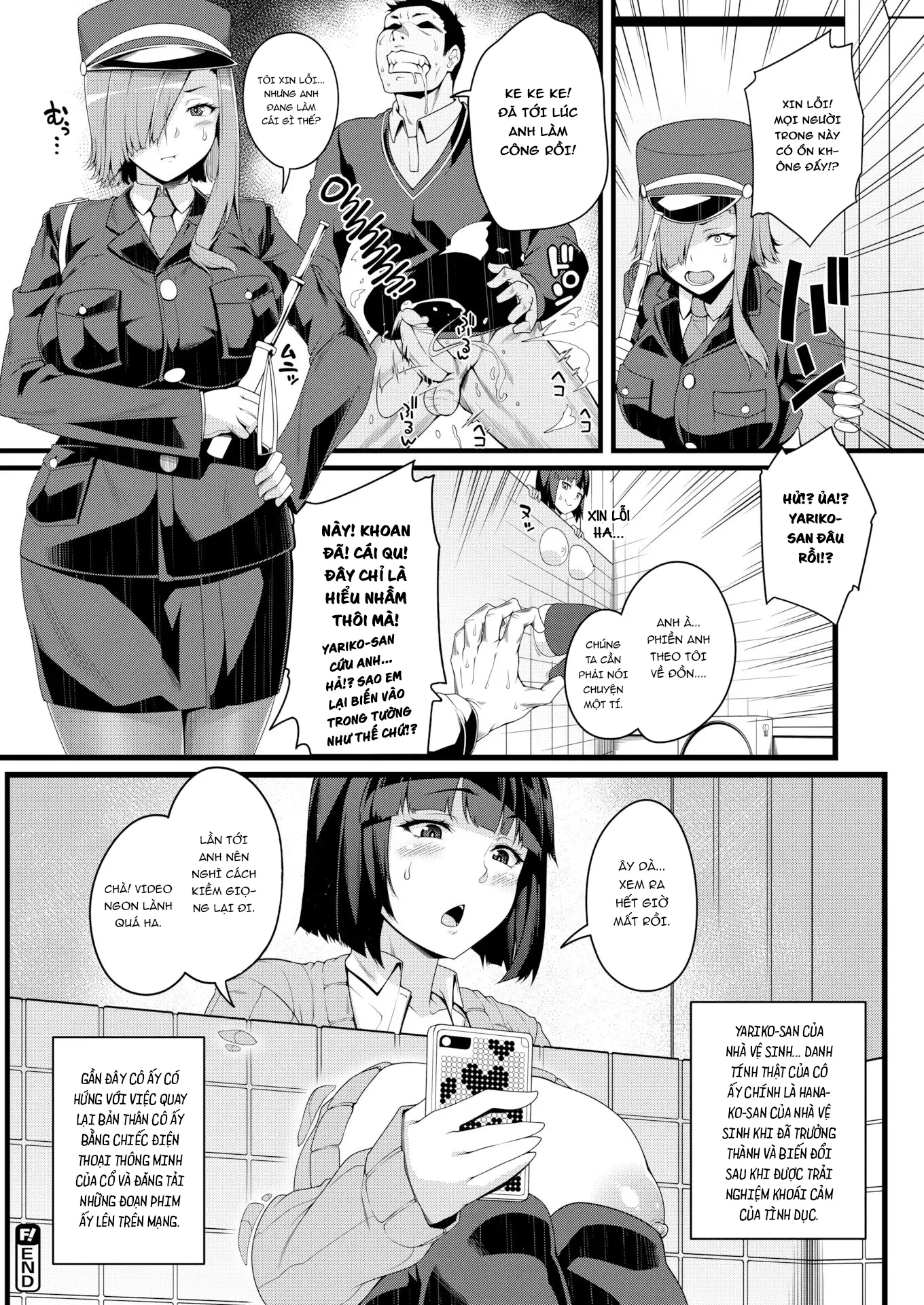 HentaiVN.net - Ảnh 18 - Bóng ma của nhà vệ sinh, Yariko-san - Chap 1