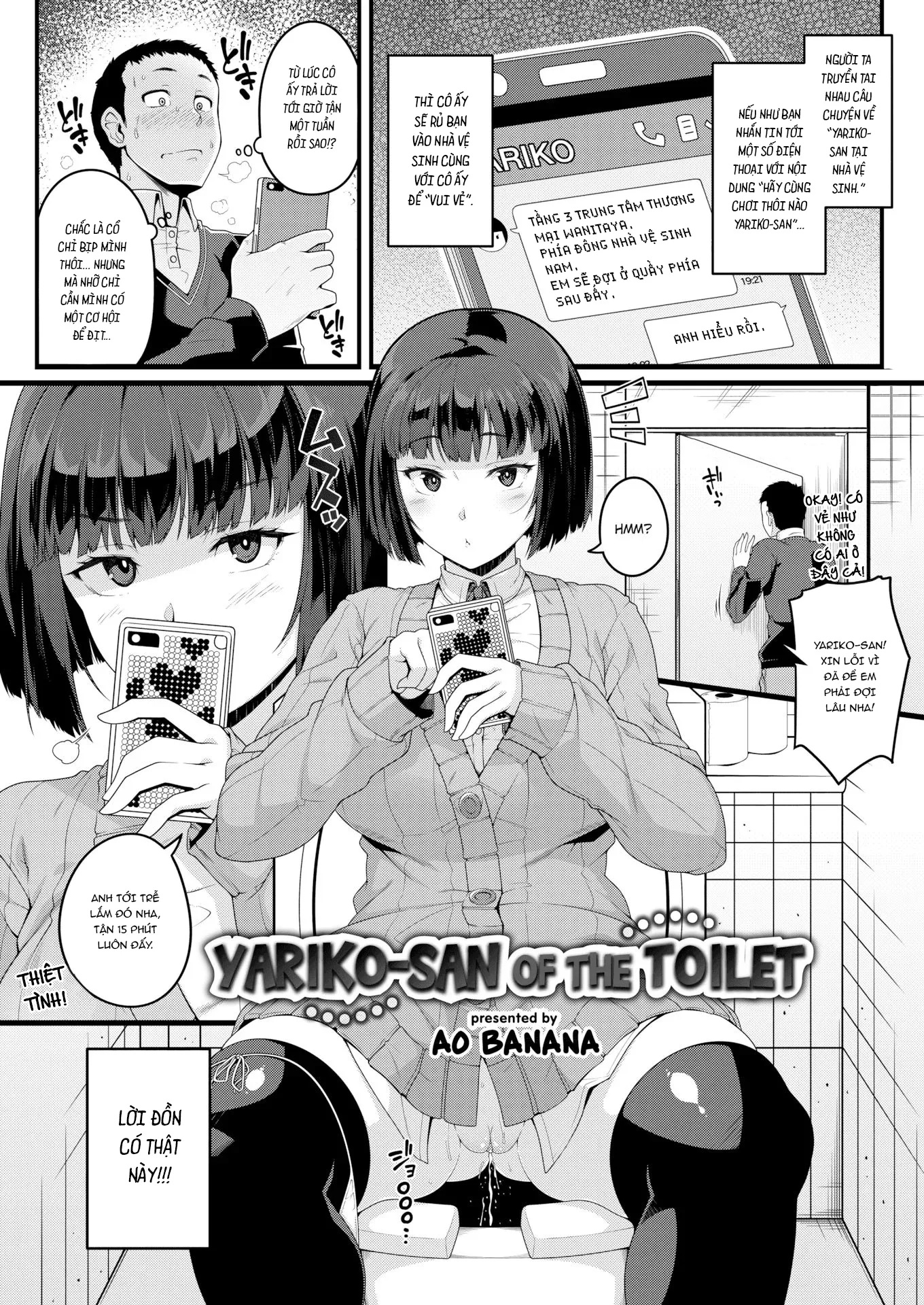 HentaiVN.net - Ảnh 5 - Bóng ma của nhà vệ sinh, Yariko-san - Chap 1