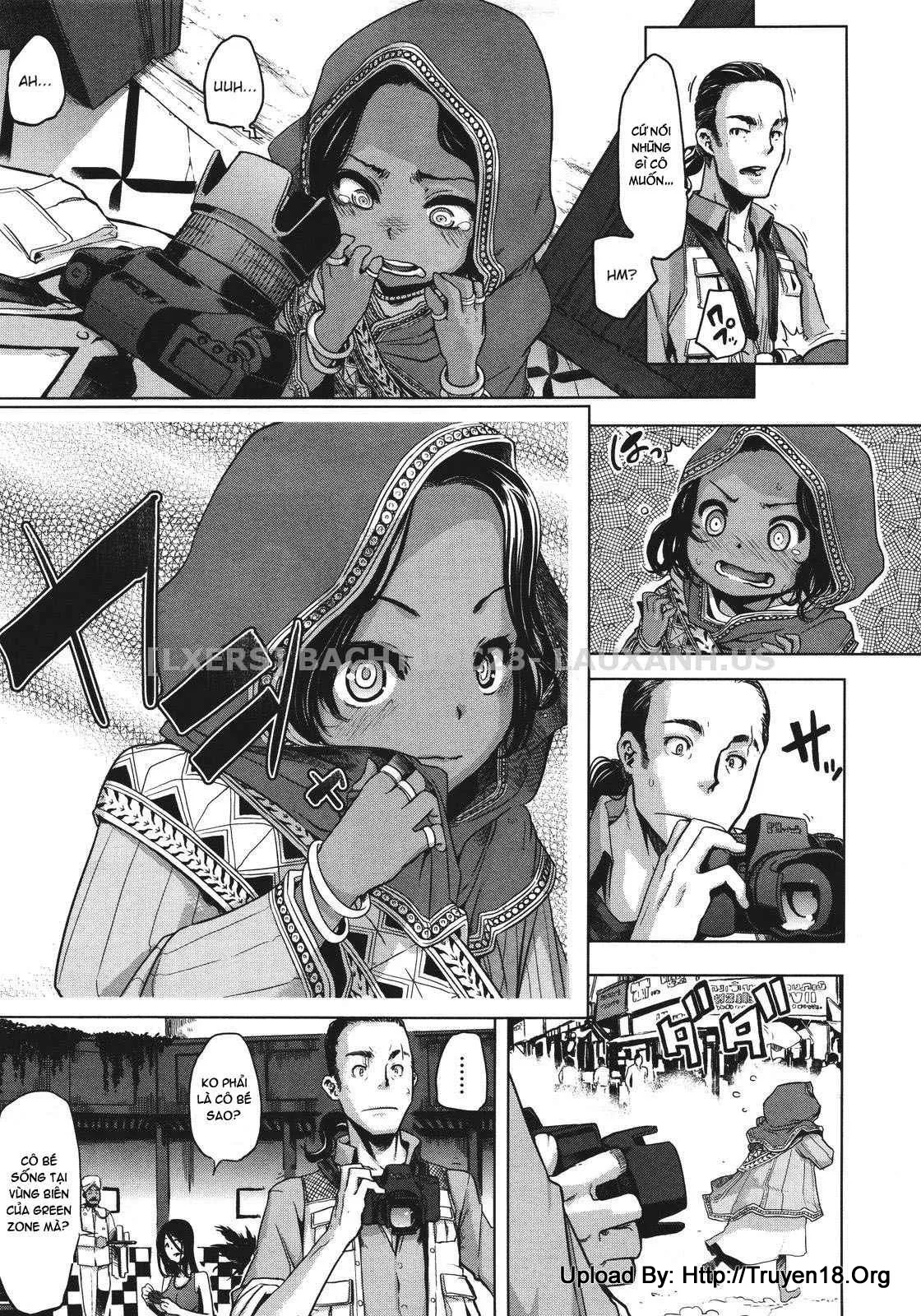 HentaiVN.net - Ảnh 3 - Flower on the Battlefield [Senjou No Hana; Đóa Hoa Nơi Lửa Đạn] - Chap 1