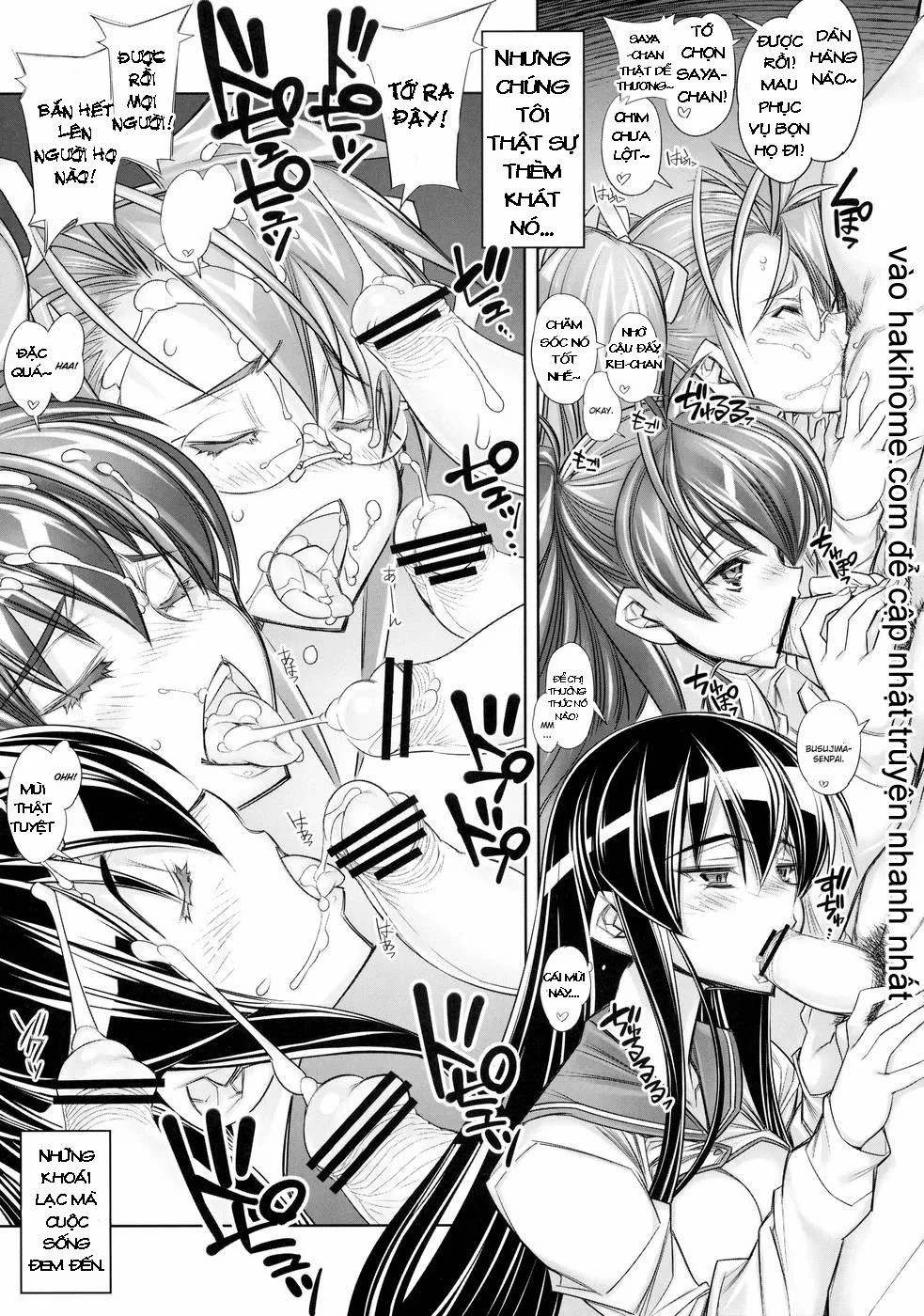 HentaiVN.net - Ảnh 11 - Swapping Of The Dead (Highschool Of The Dead) - Chap 1
