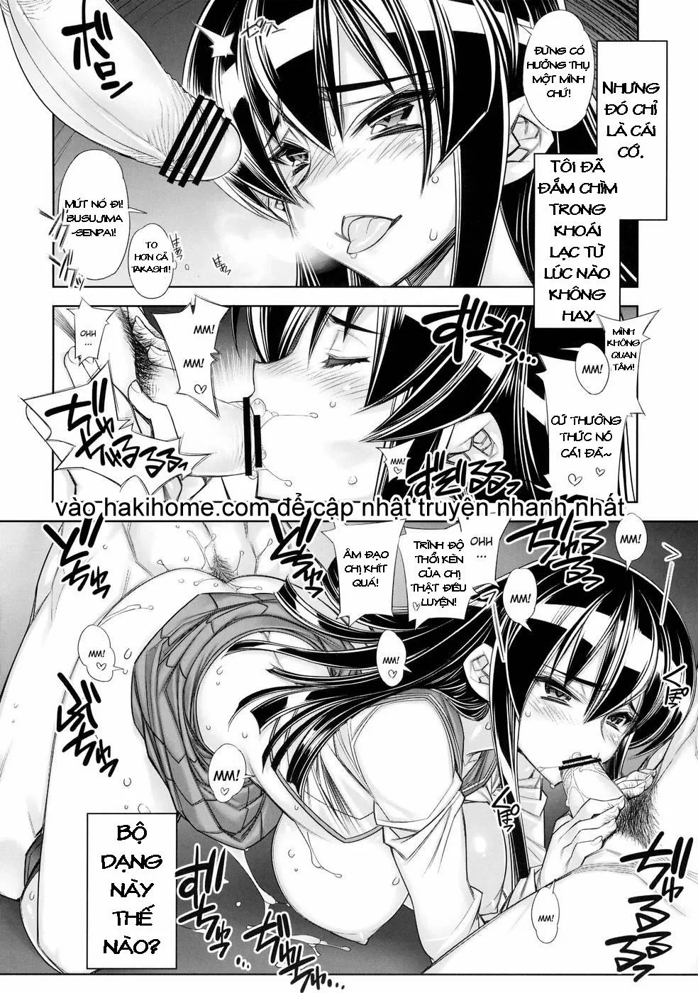 HentaiVN.net - Ảnh 8 - Swapping Of The Dead (Highschool Of The Dead) - Chap 1