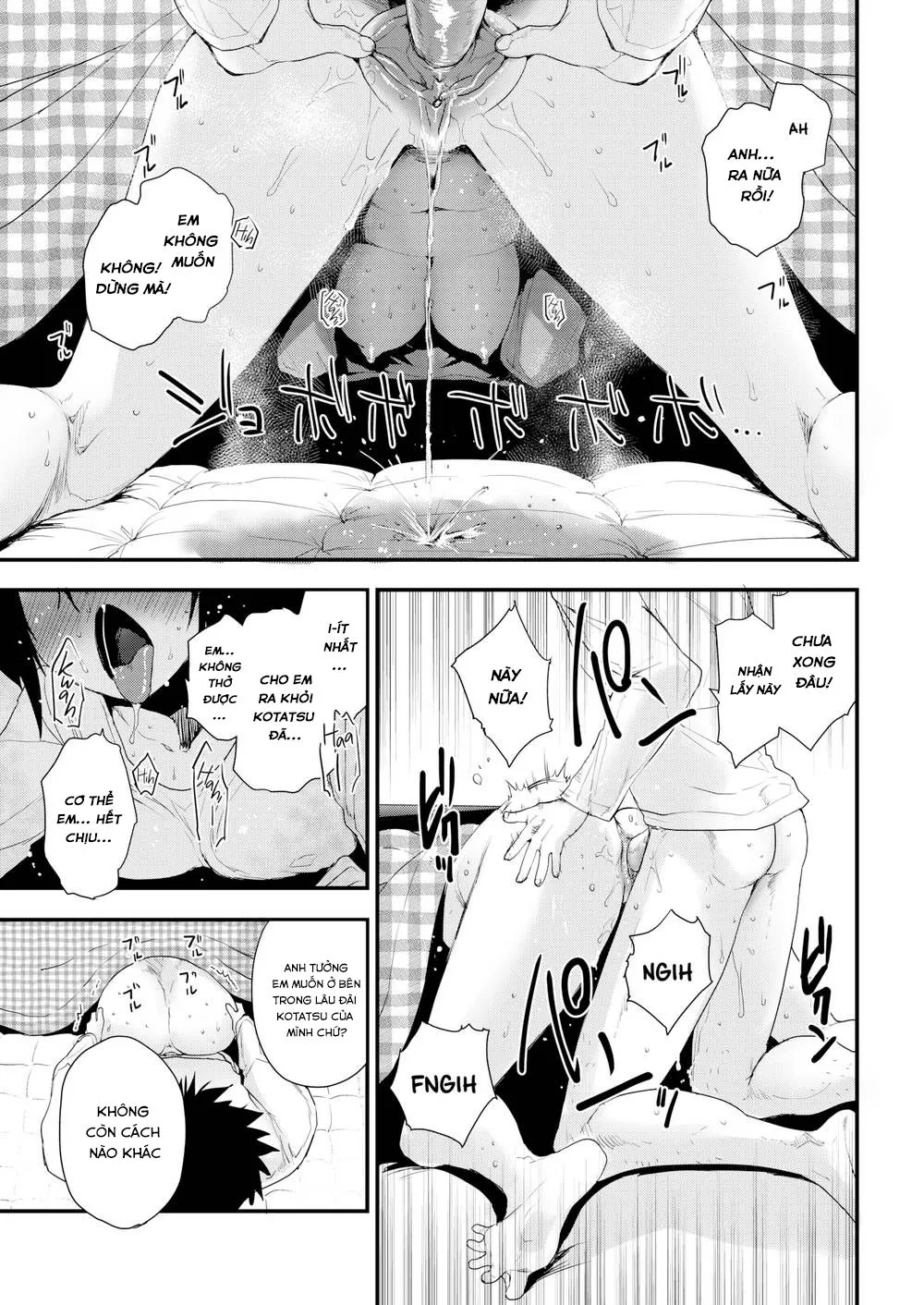 HentaiVN.net - Ảnh 13 - Địt lộn trong Kotatsu [Kotatsu Fight] - Chap 1
