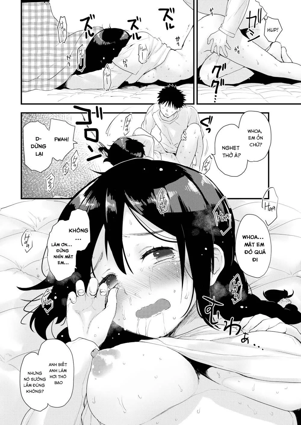 HentaiVN.net - Ảnh 14 - Địt lộn trong Kotatsu [Kotatsu Fight] - Chap 1