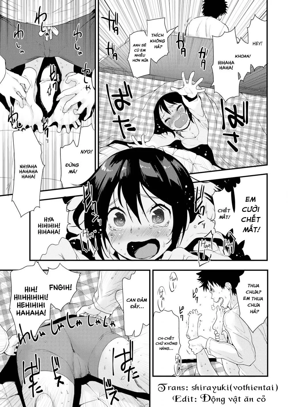 HentaiVN.net - Ảnh 7 - Địt lộn trong Kotatsu [Kotatsu Fight] - Chap 1