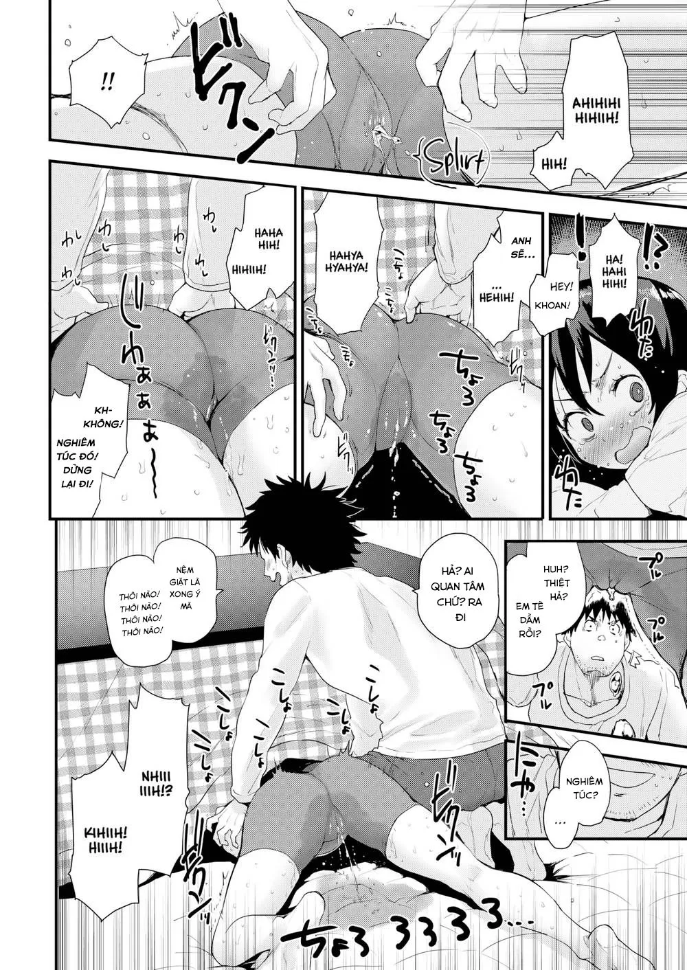 HentaiVN.net - Ảnh 8 - Địt lộn trong Kotatsu [Kotatsu Fight] - Chap 1