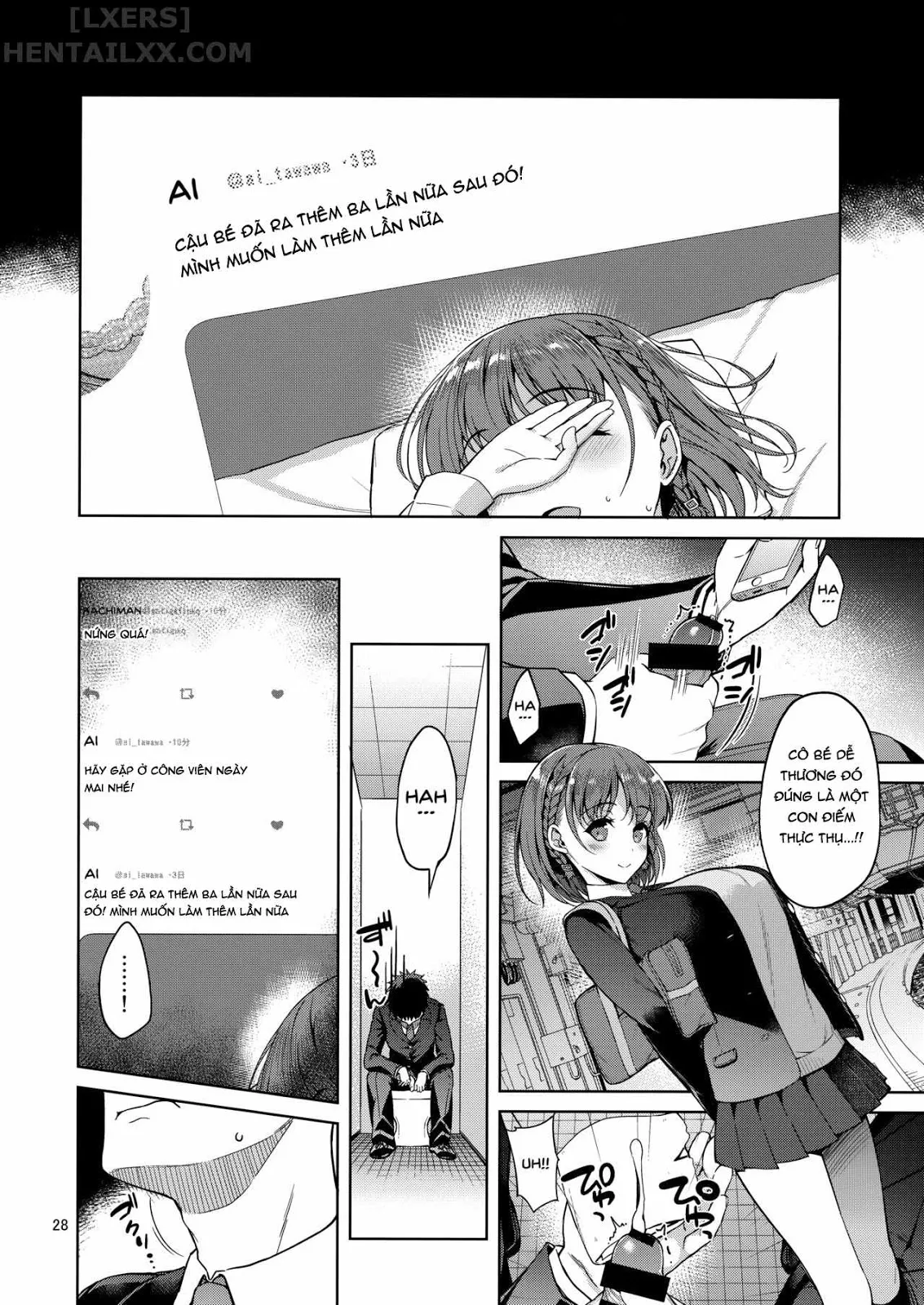 HentaiVN.net - Ảnh 30 - Tawawa Na Anoko - Chap 1