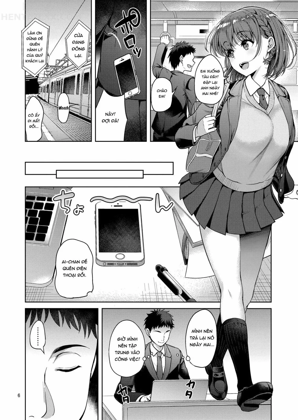 HentaiVN.net - Ảnh 8 - Tawawa Na Anoko - Chap 1