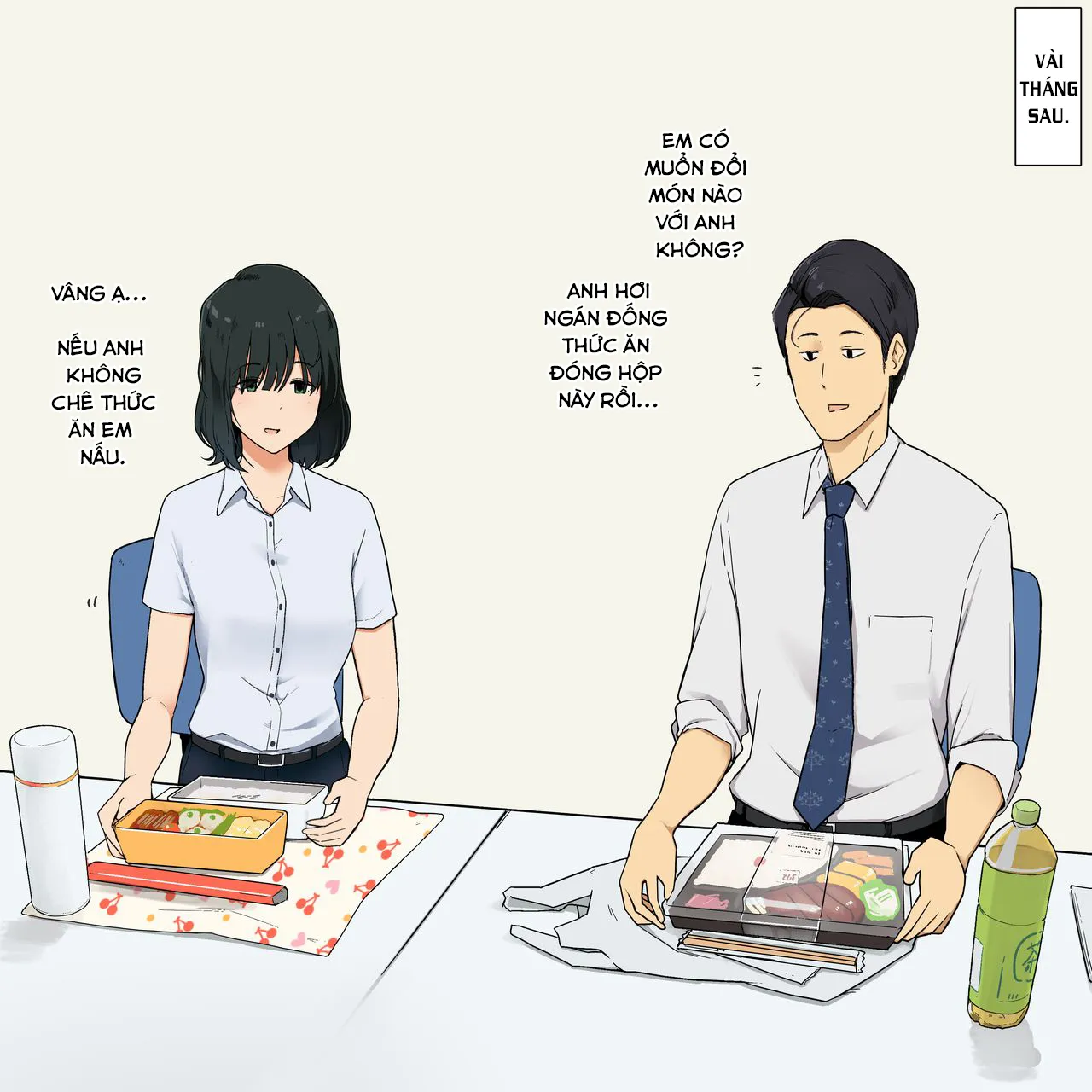 HentaiVN.net - Ảnh 4 - Hitomishiri Douryou Joshi to Micchaku Sex Suru Ohanashi - Chap 1