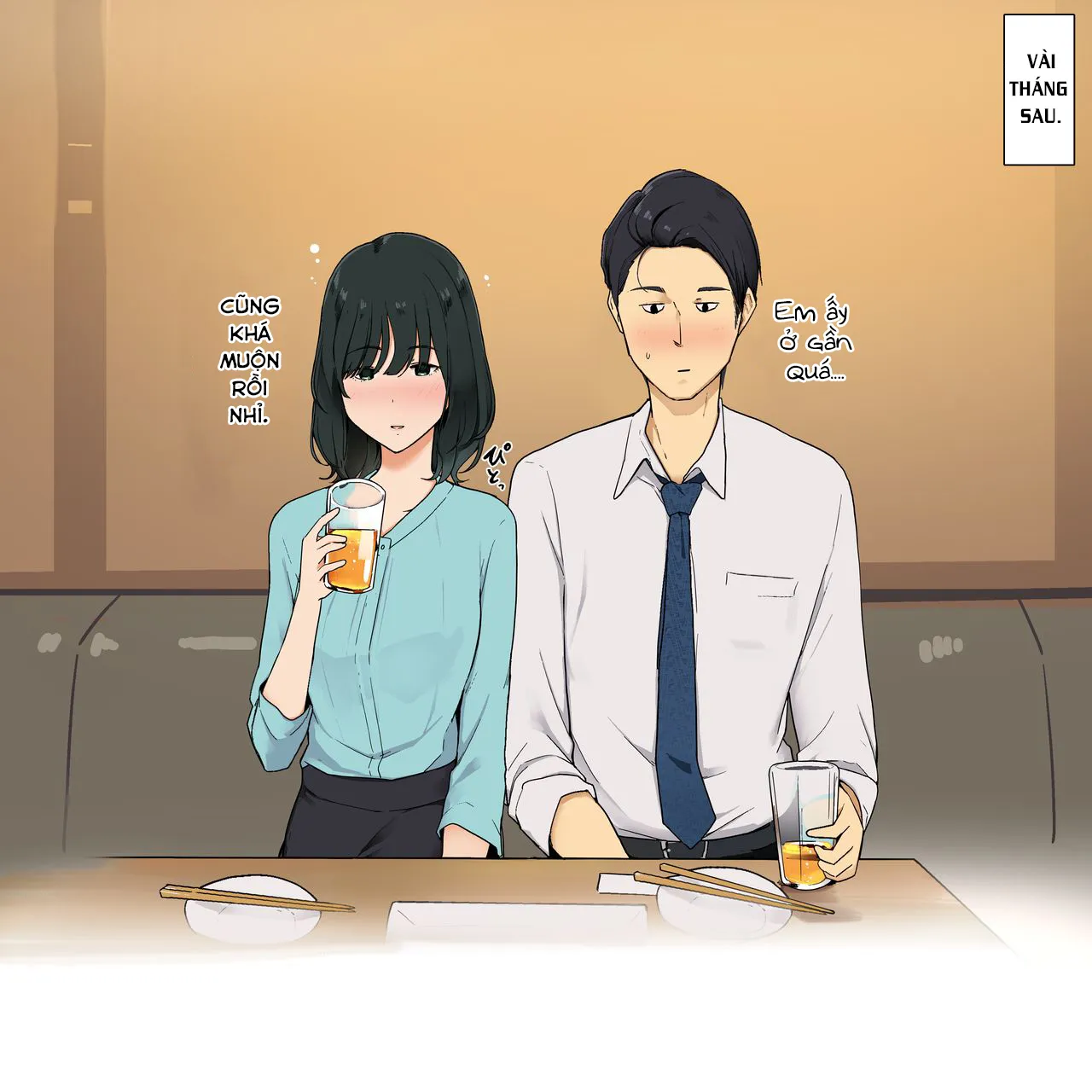 HentaiVN.net - Ảnh 5 - Hitomishiri Douryou Joshi to Micchaku Sex Suru Ohanashi - Chap 1