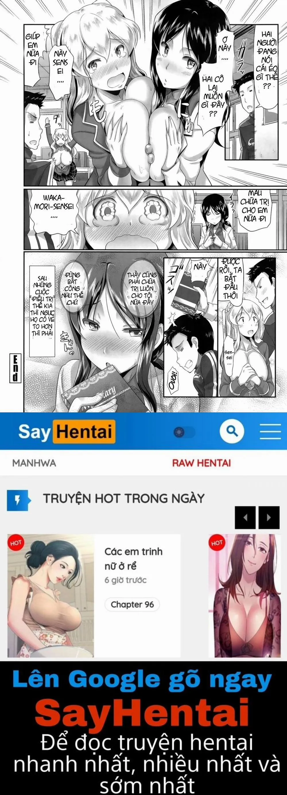 HentaiVN.net - Ảnh 25 - Oshiete Sensei - Chap 3