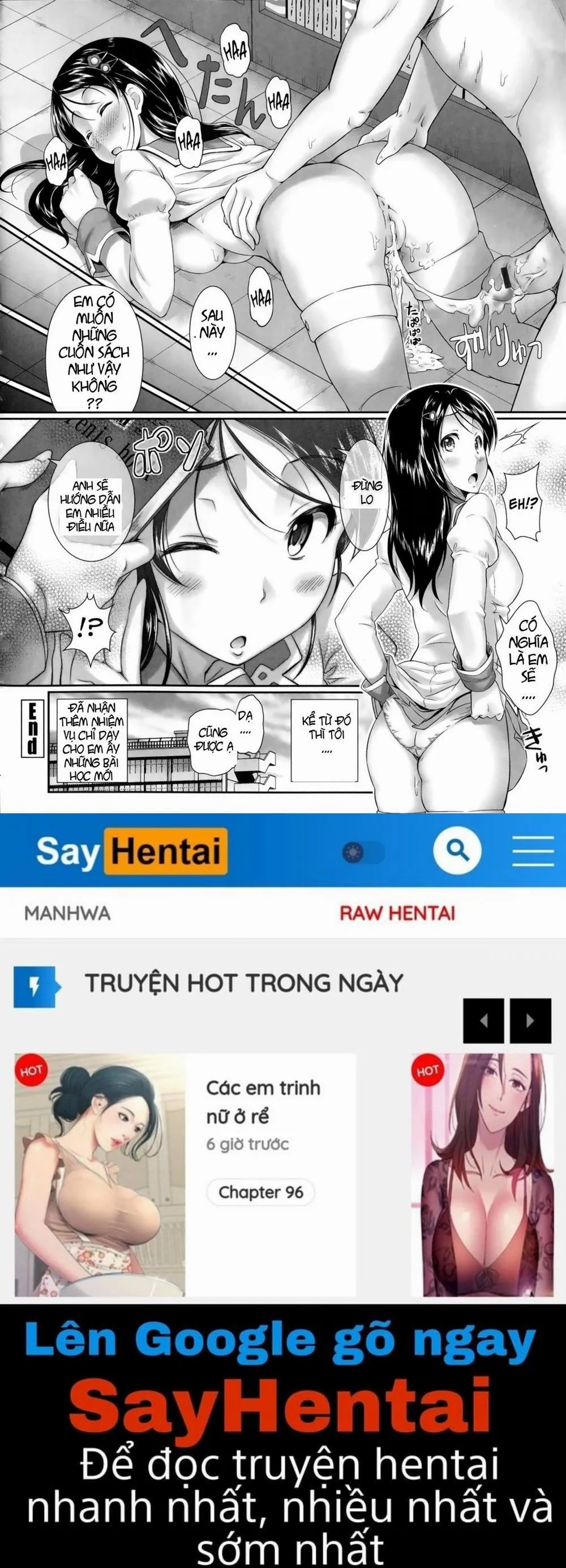 HentaiVN.net - Ảnh 17 - Oshiete Sensei - Chap 5