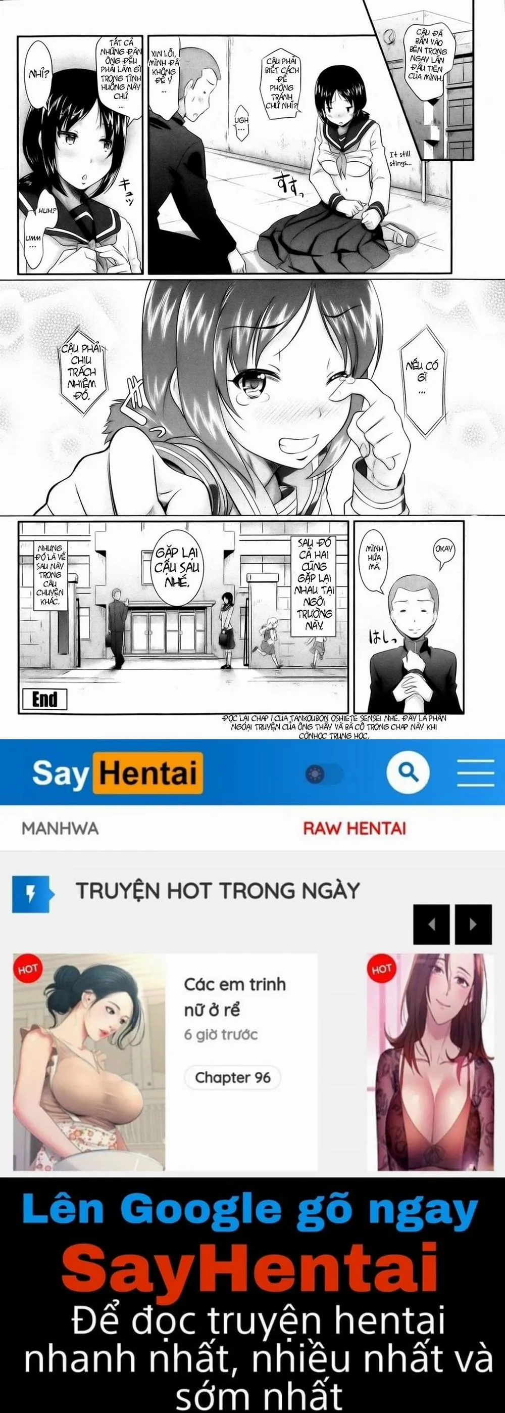 HentaiVN.net - Ảnh 16 - Oshiete Sensei - Chap 15