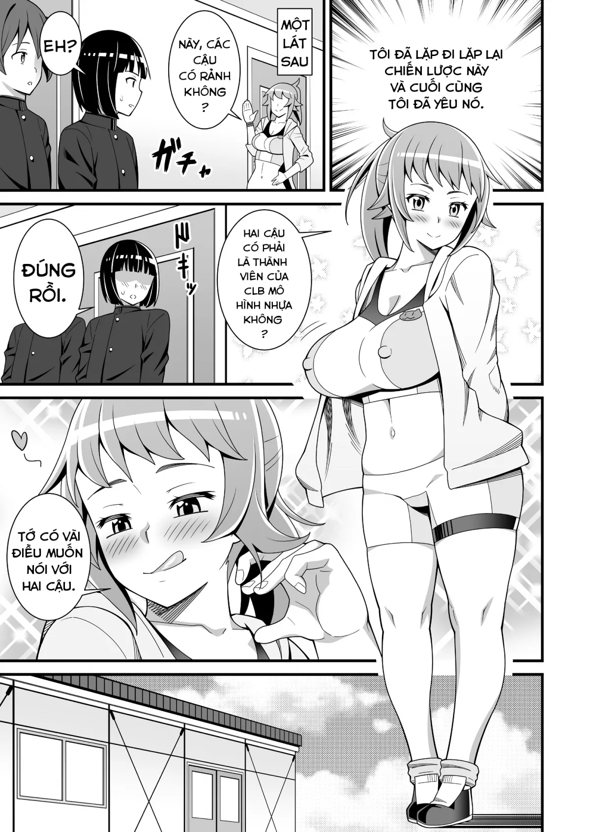 HentaiVN.net - Ảnh 10 - Buchou no Dosukebe Buin Kanyuu Try - Chap 1