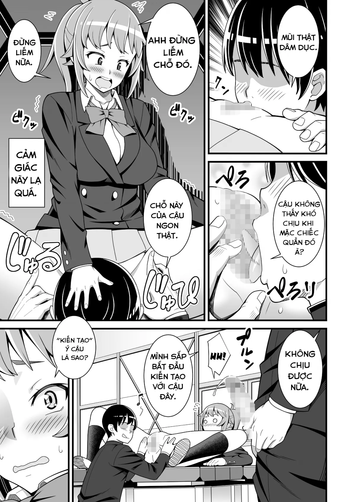 HentaiVN.net - Ảnh 6 - Buchou no Dosukebe Buin Kanyuu Try - Chap 1