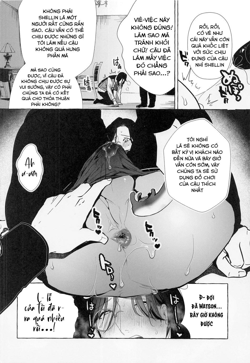 HentaiVN.net - Ảnh 15 - Sherlock x Watson - Chap 1