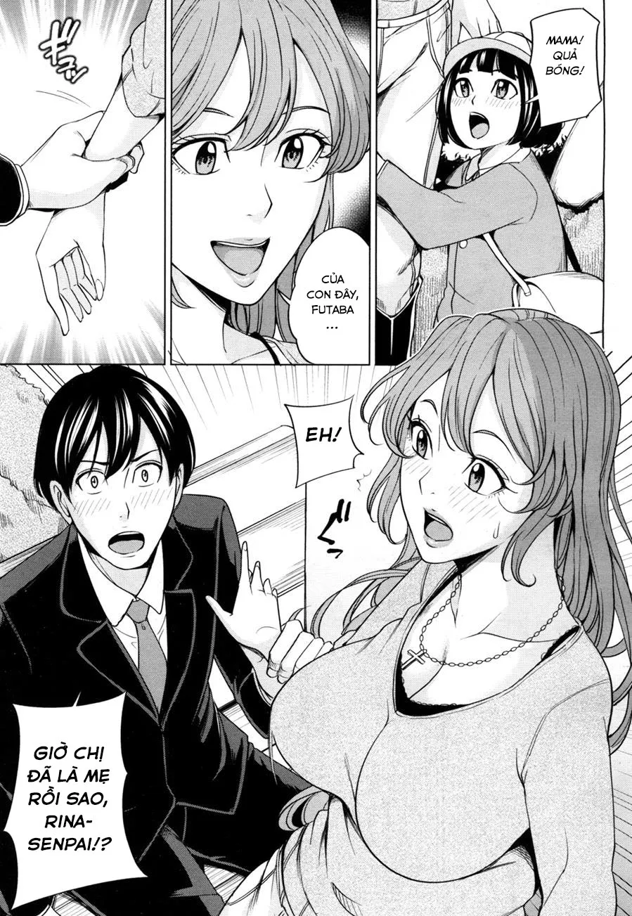 HentaiVN.net - Ảnh 6 - Mama Tomo Harem - Chap 1