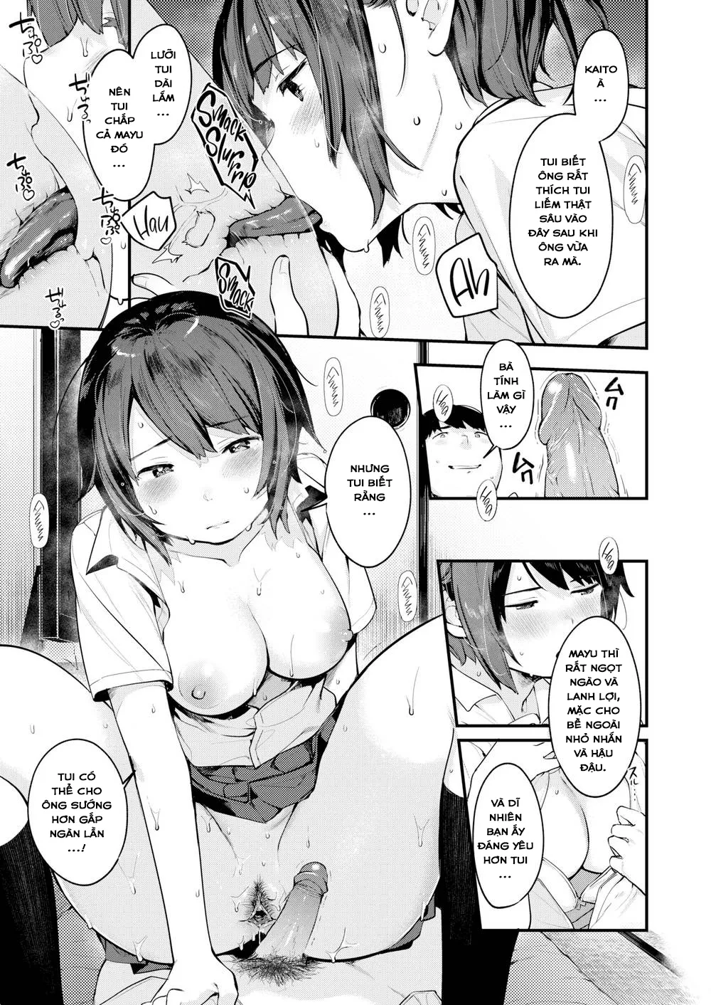 HentaiVN.net - Ảnh 10 - Em Muốn Biết Tình Yêu Là Gì? [Uneasiness] - Chap 1