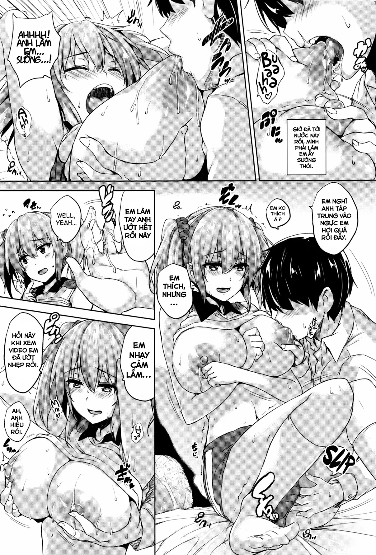 HentaiVN.net - Ảnh 9 - Twin Ball Love Attack [Đội bóng dam dang và thanh niên tội nghiệp] - Chap 2