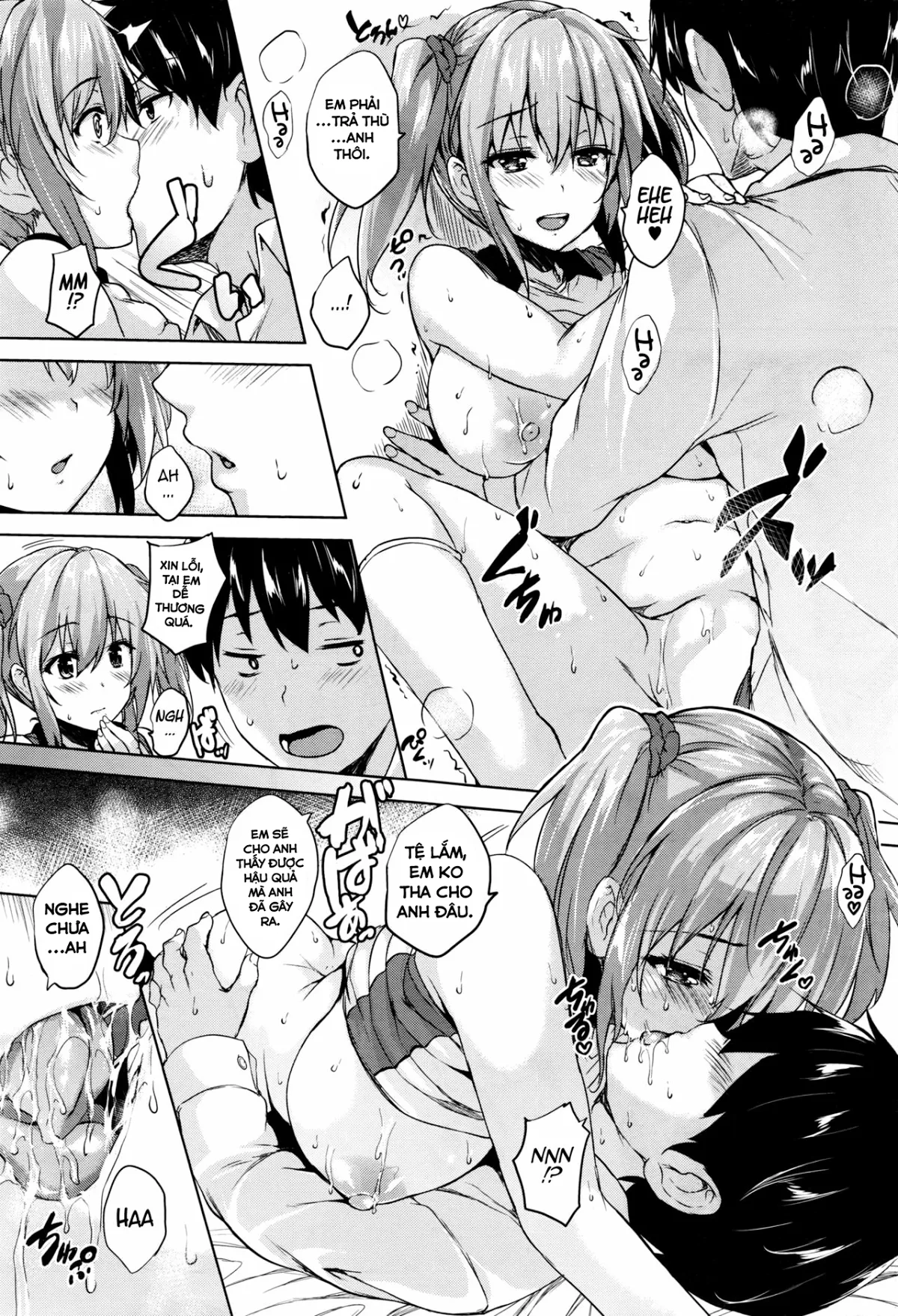 HentaiVN.net - Ảnh 19 - Twin Ball Love Attack [Đội bóng dam dang và thanh niên tội nghiệp] - Chap 2
