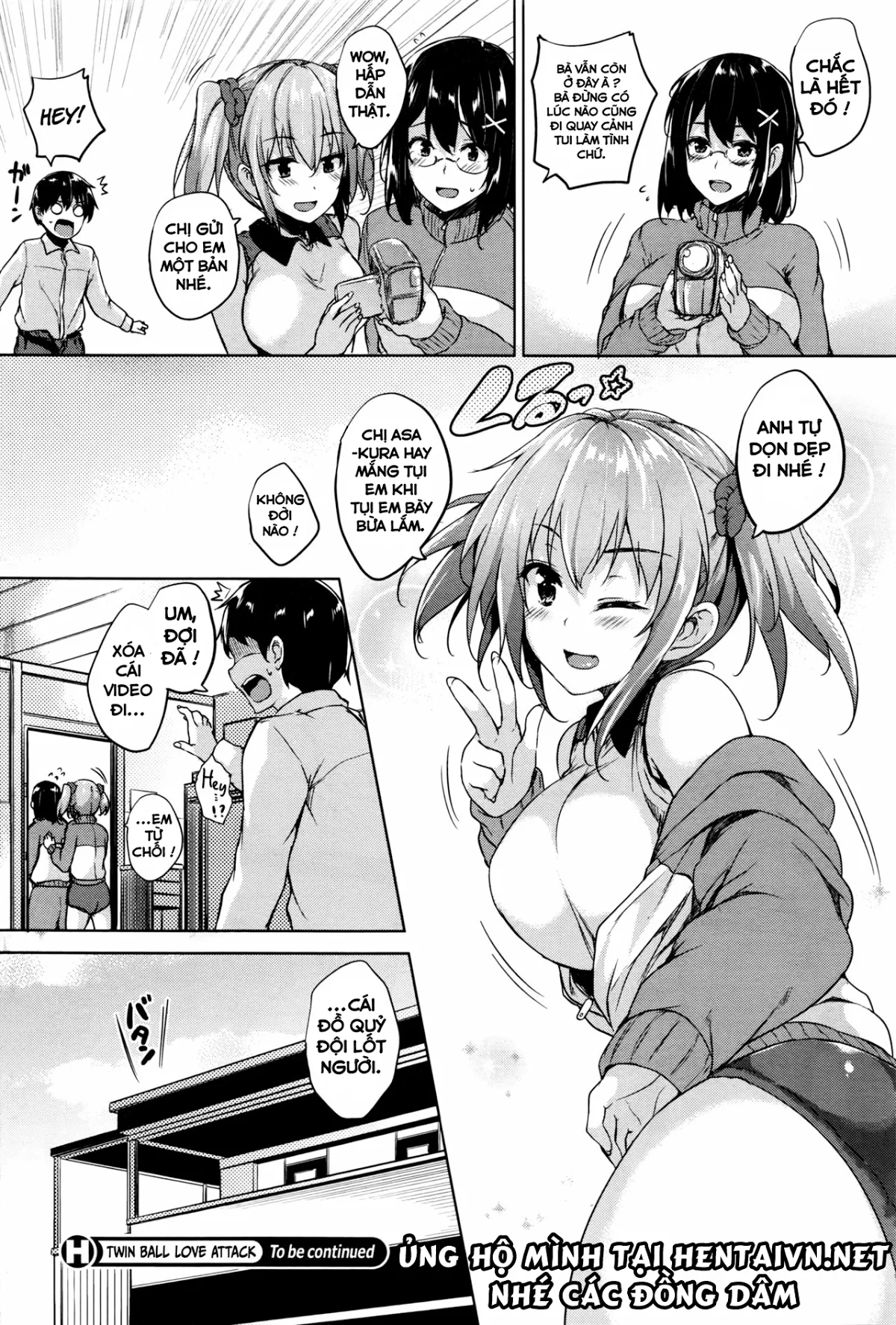 HentaiVN.net - Ảnh 24 - Twin Ball Love Attack [Đội bóng dam dang và thanh niên tội nghiệp] - Chap 2