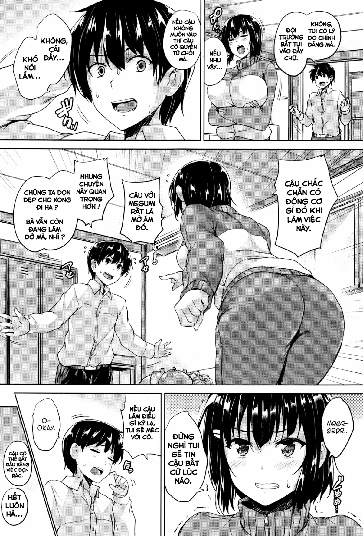 HentaiVN.net - Ảnh 3 - Twin Ball Love Attack [Đội bóng dam dang và thanh niên tội nghiệp] - Chap 2