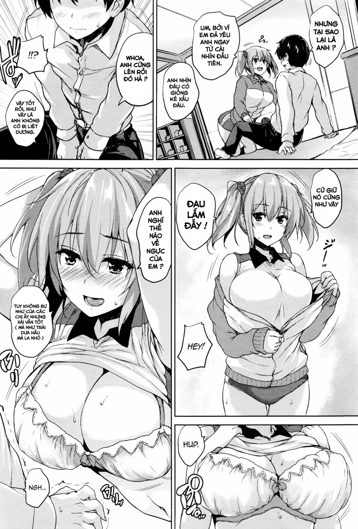 HentaiVN.net - Ảnh 7 - Twin Ball Love Attack [Đội bóng dam dang và thanh niên tội nghiệp] - Chap 2