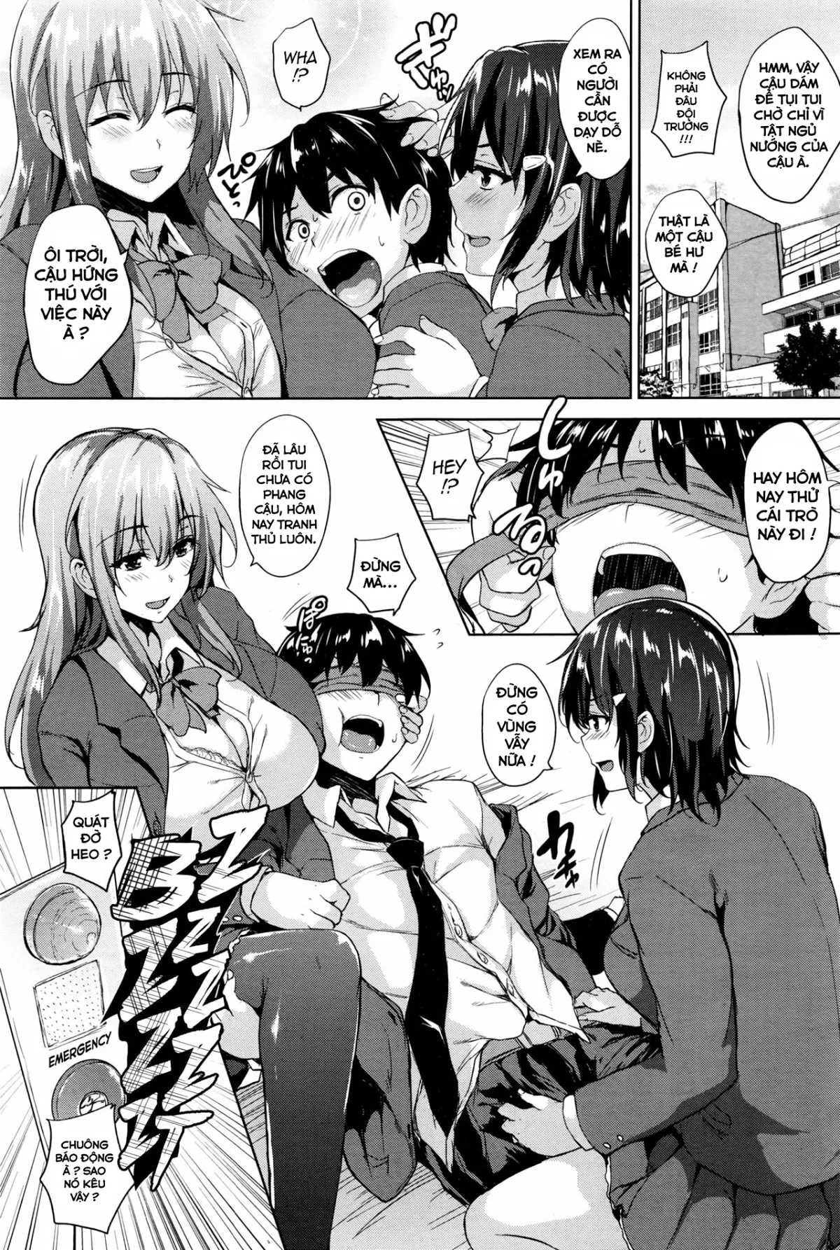 HentaiVN.net - Ảnh 5 - Twin Ball Love Attack [Đội bóng dam dang và thanh niên tội nghiệp] - Chap 3