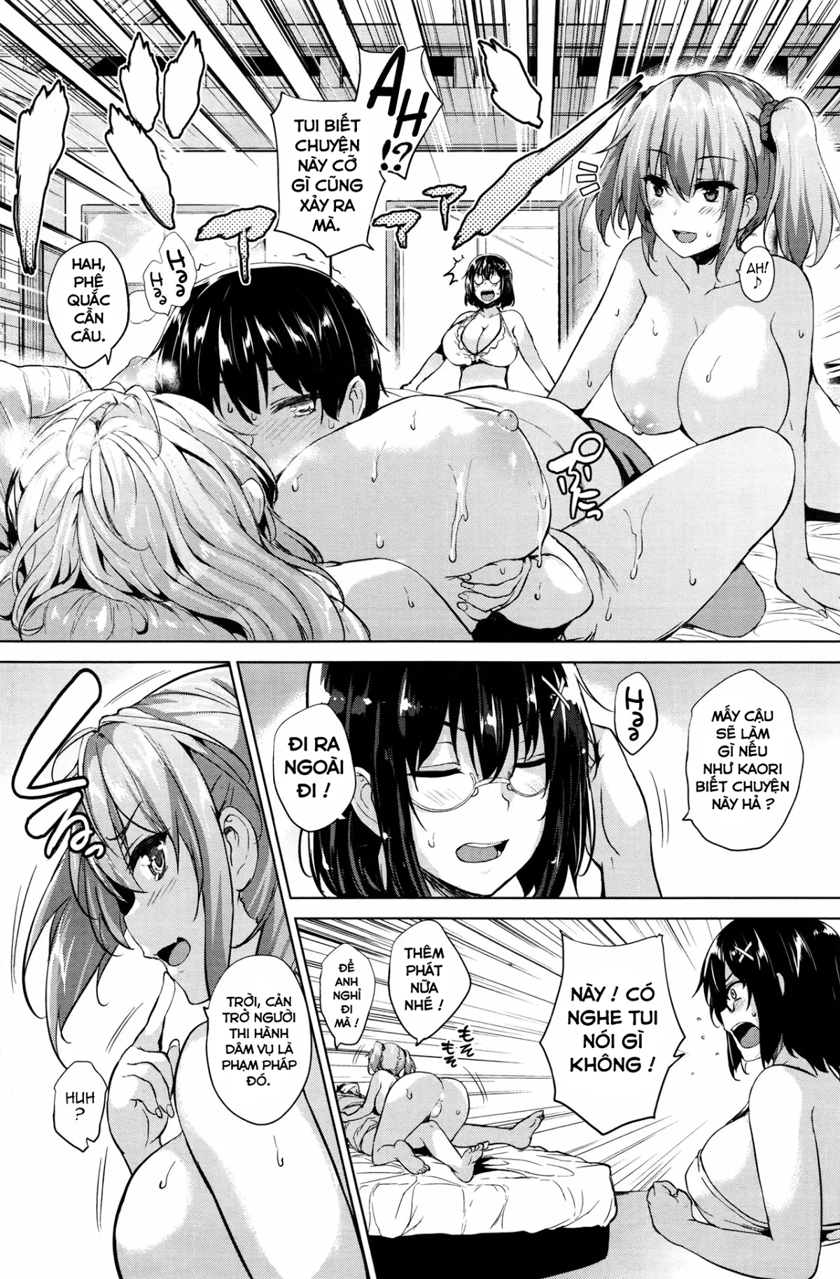HentaiVN.net - Ảnh 12 - Twin Ball Love Attack [Đội bóng dam dang và thanh niên tội nghiệp] - Chap 4