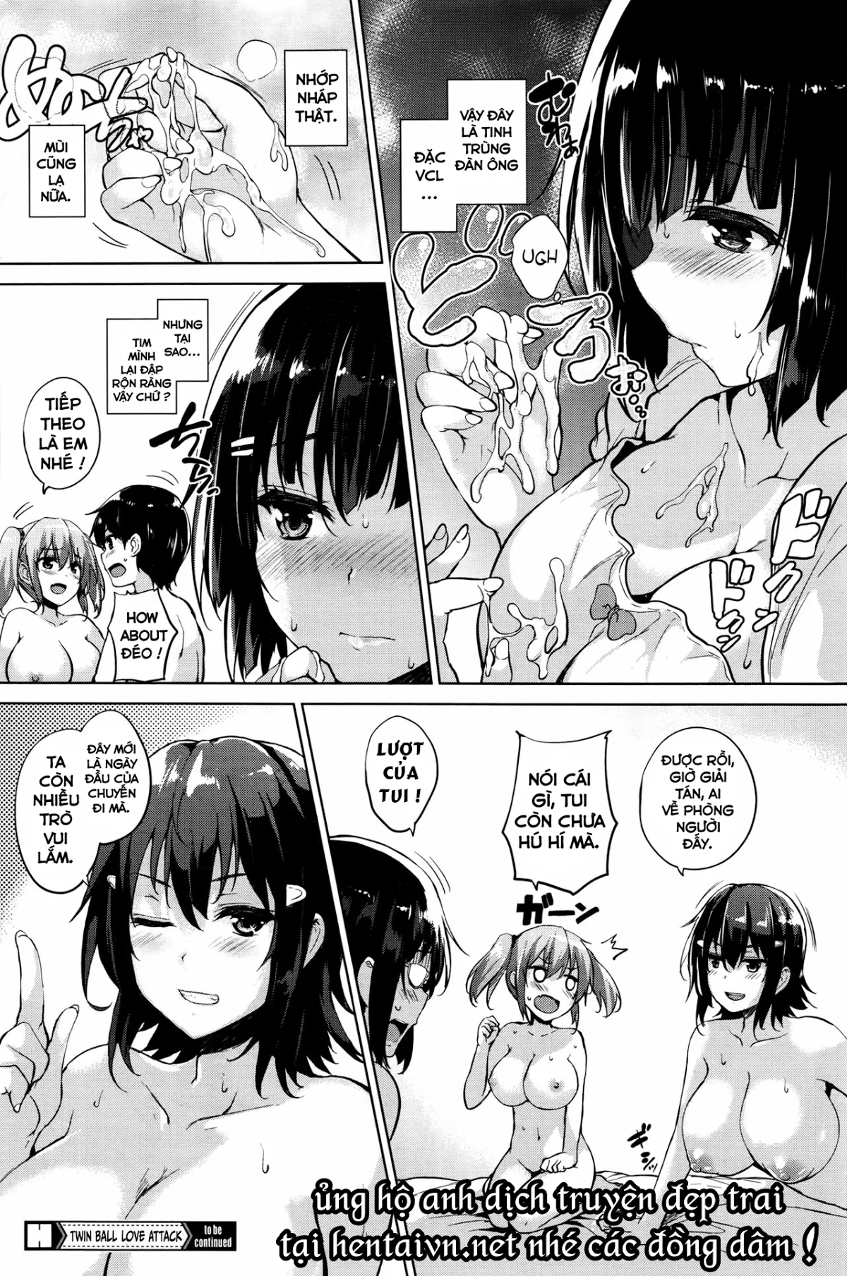 HentaiVN.net - Ảnh 28 - Twin Ball Love Attack [Đội bóng dam dang và thanh niên tội nghiệp] - Chap 4