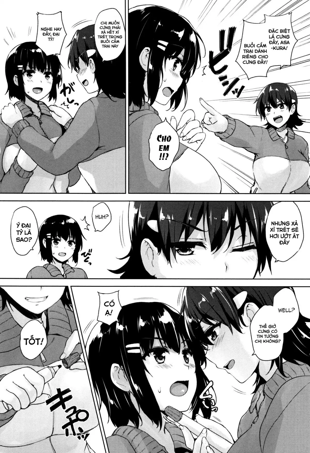 HentaiVN.net - Ảnh 3 - Twin Ball Love Attack [Đội bóng dam dang và thanh niên tội nghiệp] - Chap 5
