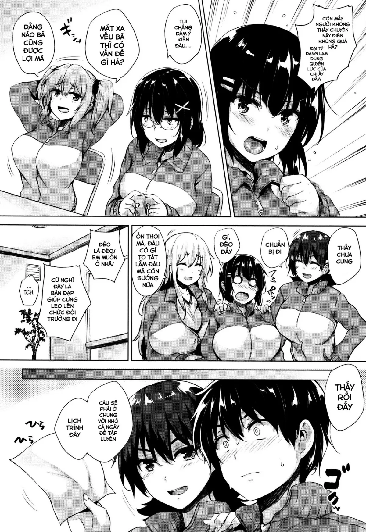 HentaiVN.net - Ảnh 5 - Twin Ball Love Attack [Đội bóng dam dang và thanh niên tội nghiệp] - Chap 5