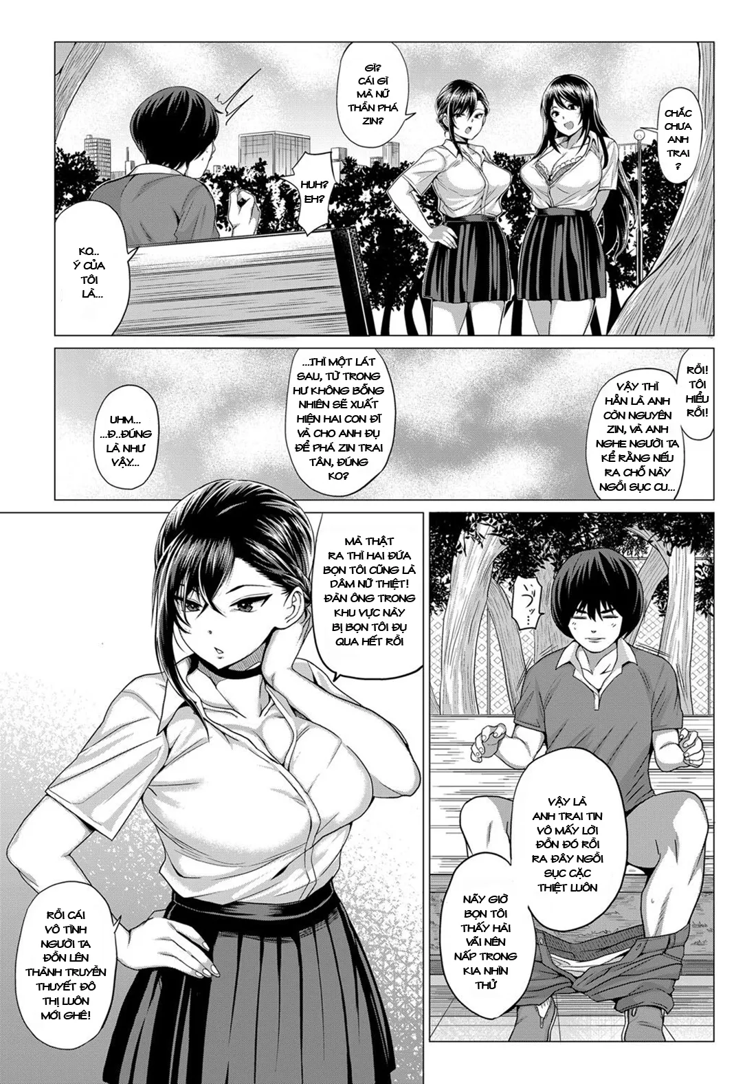 HentaiVN.net - Ảnh 3 - Dâm thần xuất hiện [Sasegami-sama wa Totsuzen ni] - Chap 1