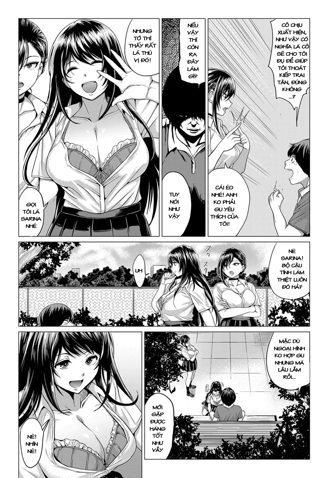 HentaiVN.net - Ảnh 4 - Dâm thần xuất hiện [Sasegami-sama wa Totsuzen ni] - Chap 1
