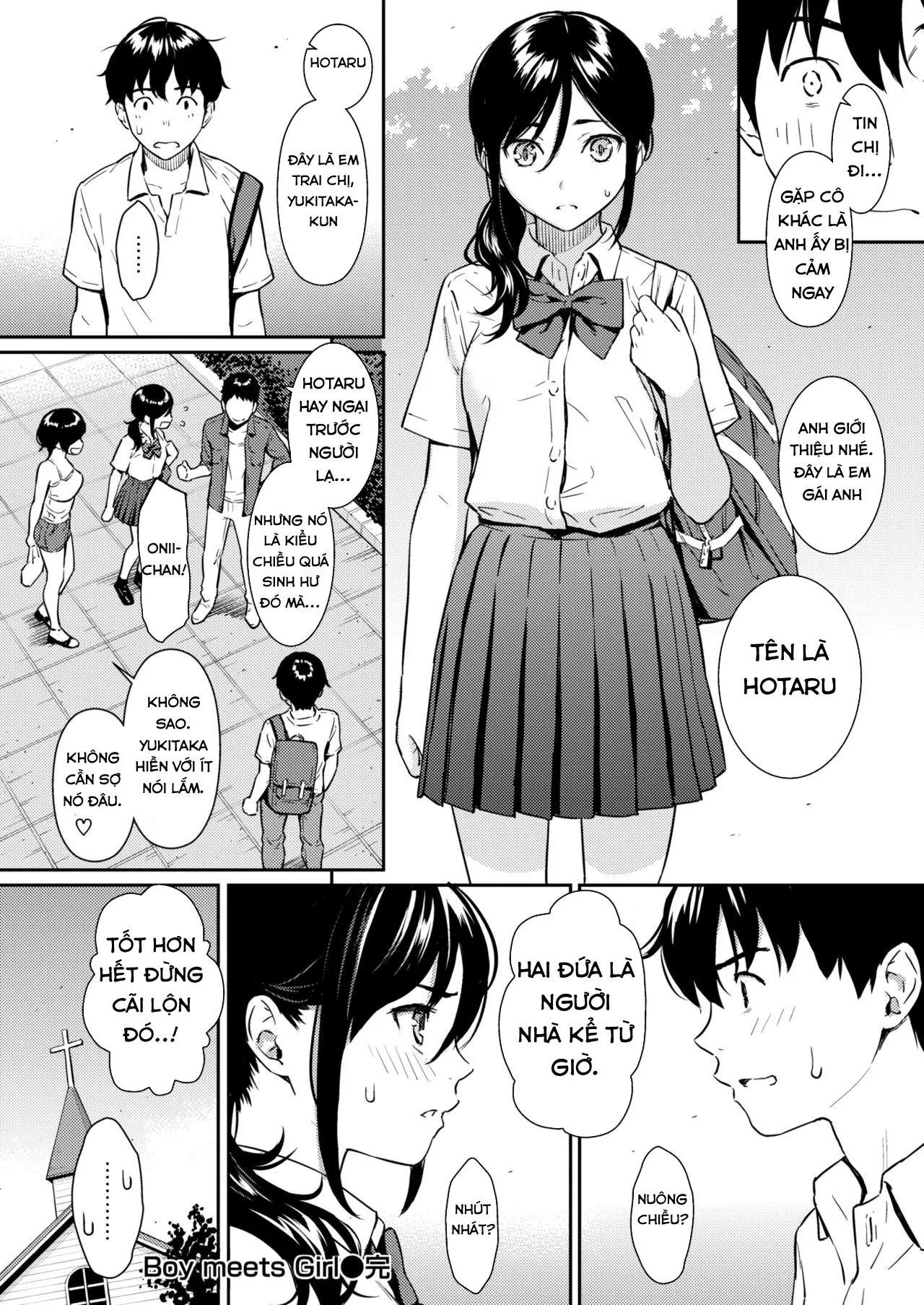 HentaiVN.net - Ảnh 19 - Cuộc gặp bất ngờ [Boy Meets Girl] - Chap 1