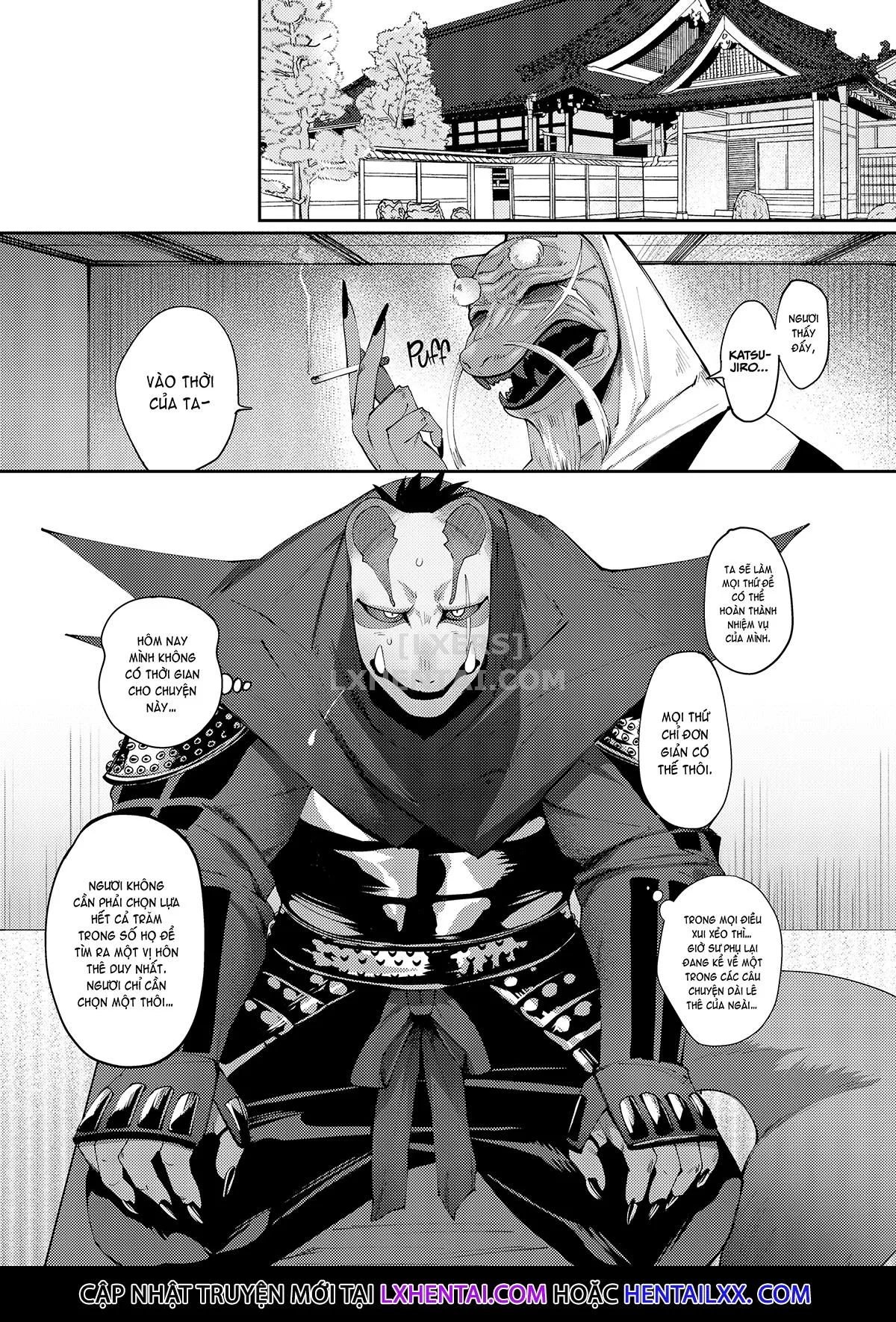 HentaiVN.net - Ảnh 6 - The Tanuki's Lover - Chap 1