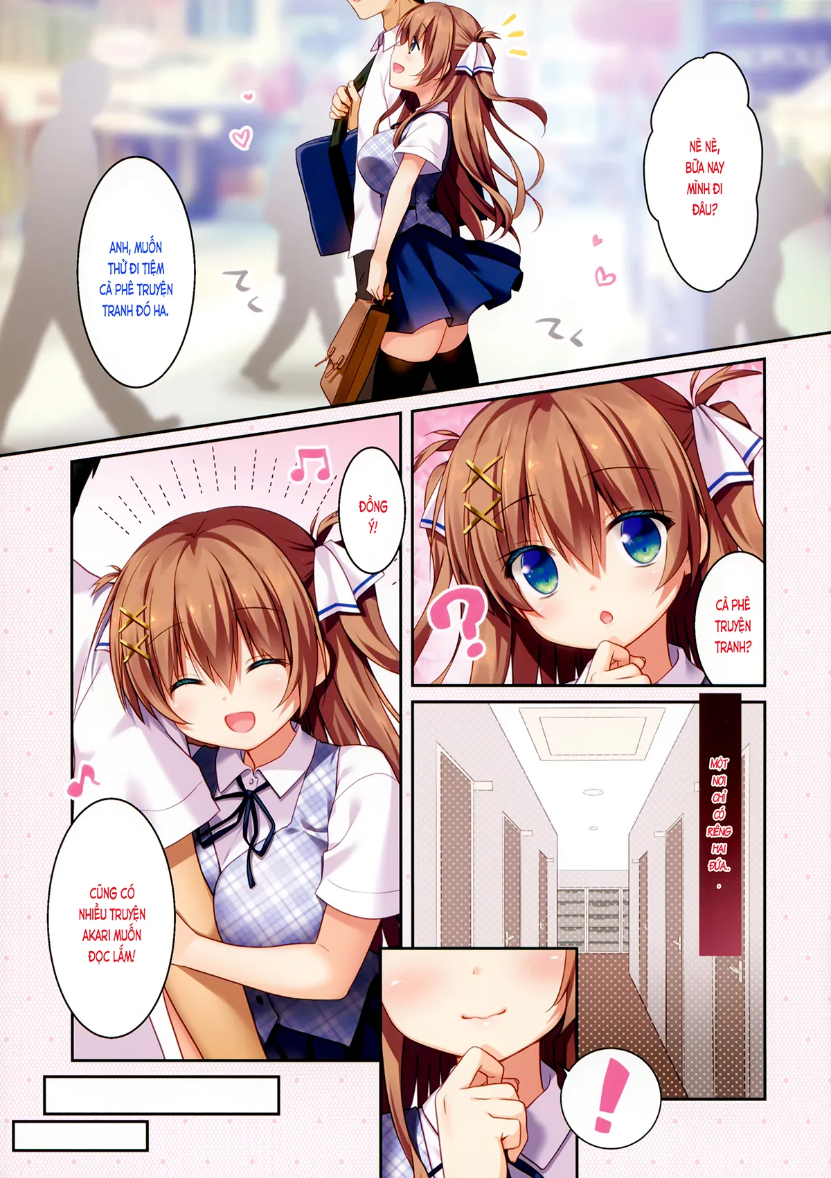 HentaiVN.net - Ảnh 5 - Bạn nối khố, Akari [幼馴染のあかり; Osananajimi no Akari] - Chap 3