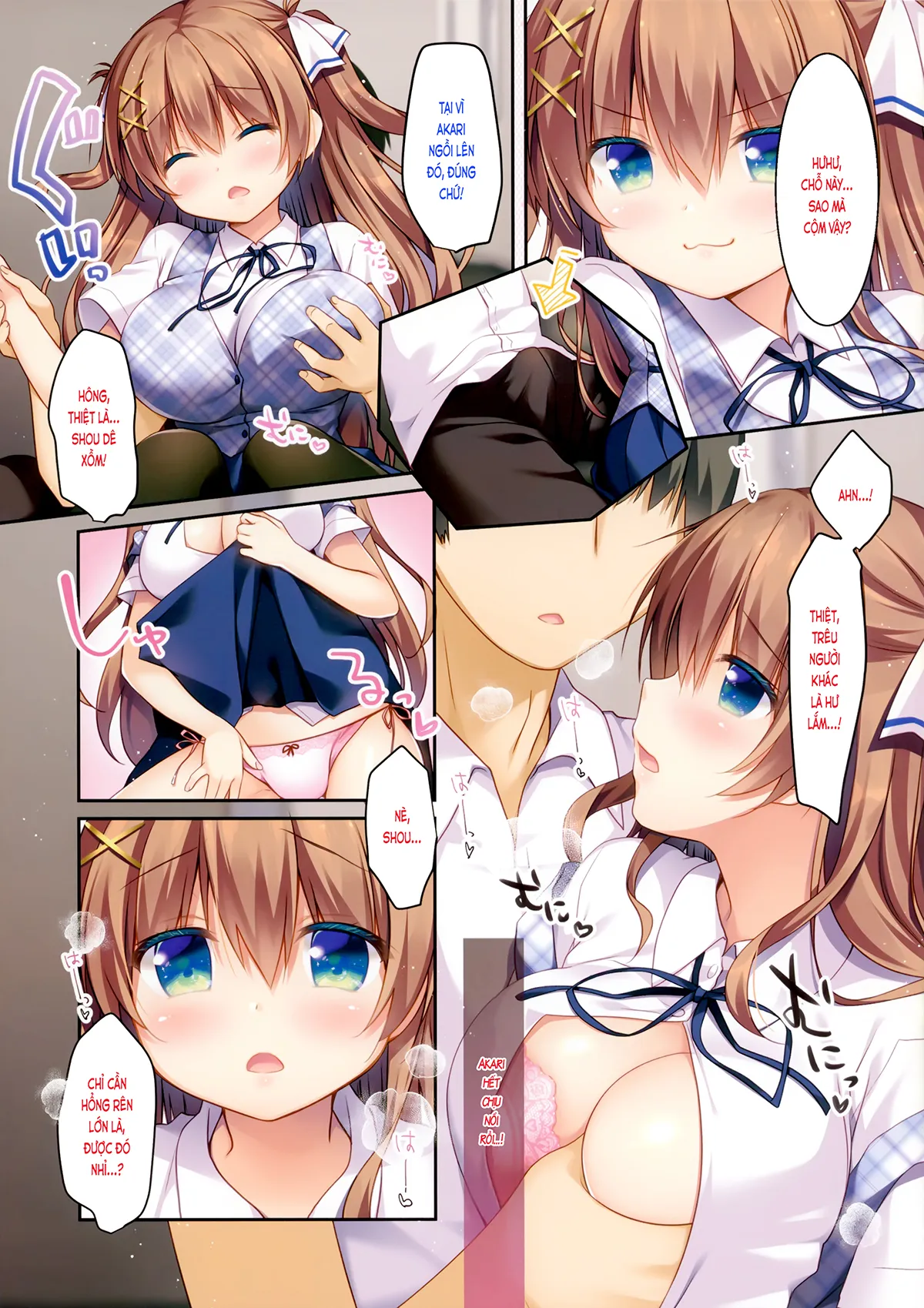 HentaiVN.net - Ảnh 7 - Bạn nối khố, Akari [幼馴染のあかり; Osananajimi no Akari] - Chap 3