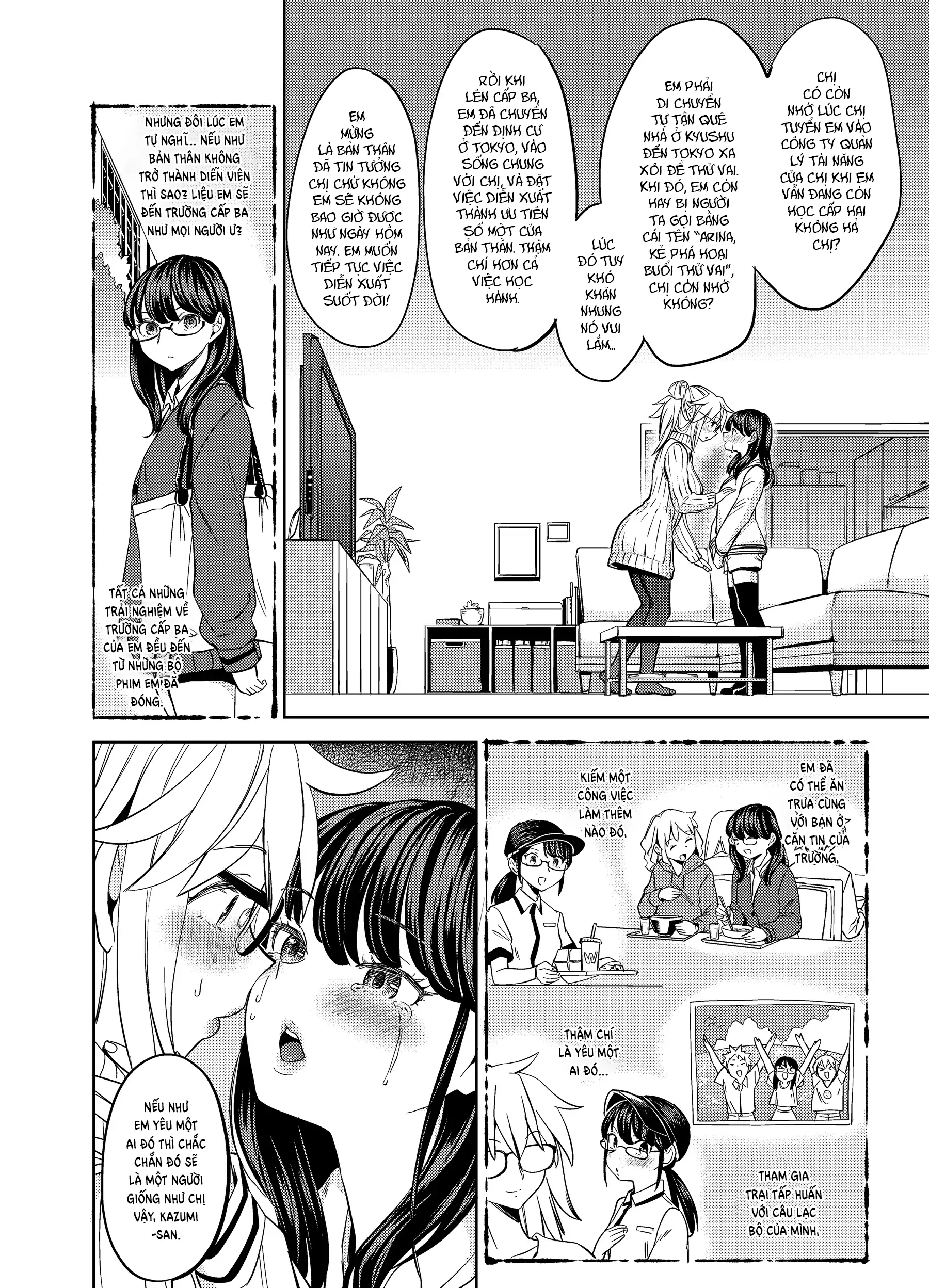HentaiVN.net - Ảnh 8 - Nữ minh tinh Arina và Cô quản lý Kazumi - Chap 1