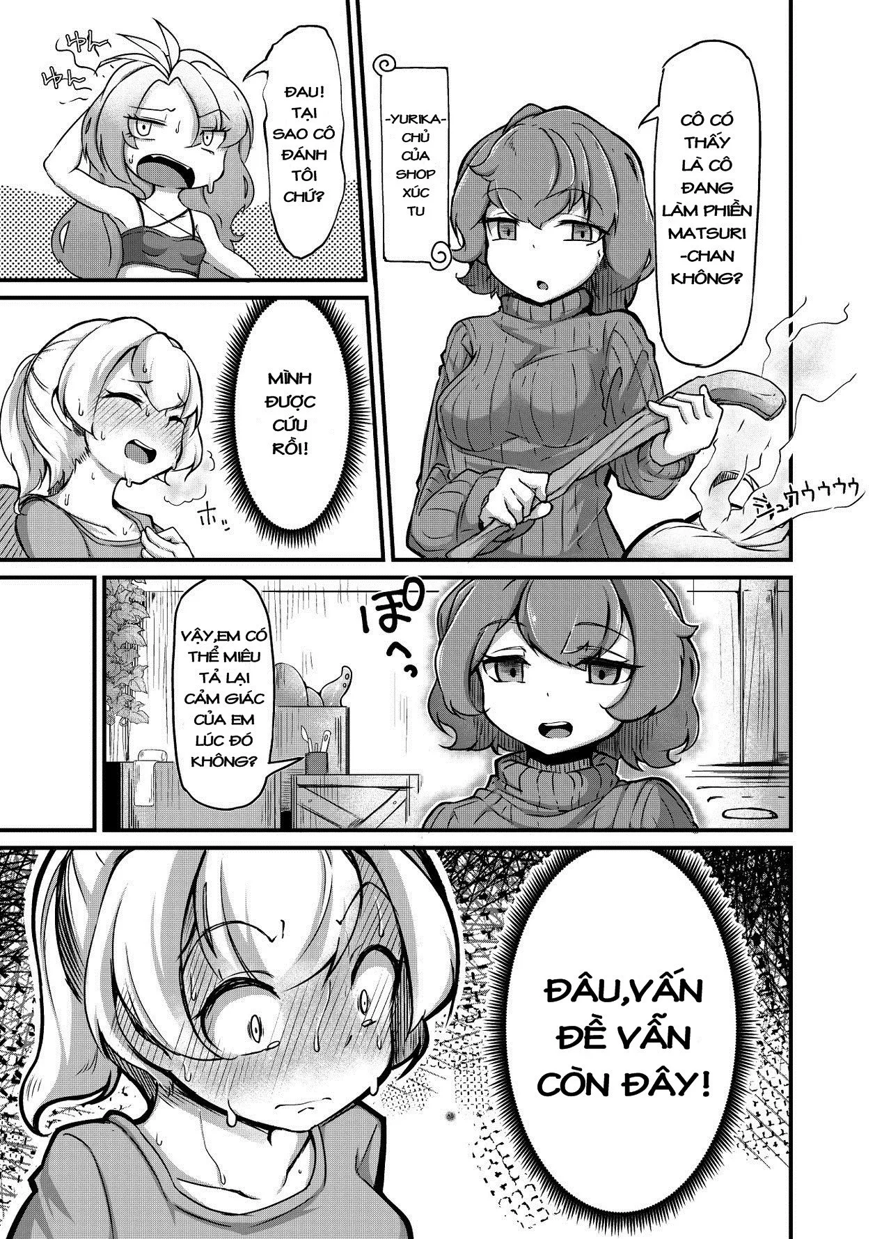 HentaiVN.net - Ảnh 9 - Anata no Machi no Shokushuyasan 2 [Your Neighborhood Tentacle Shop 2] - Chap 1
