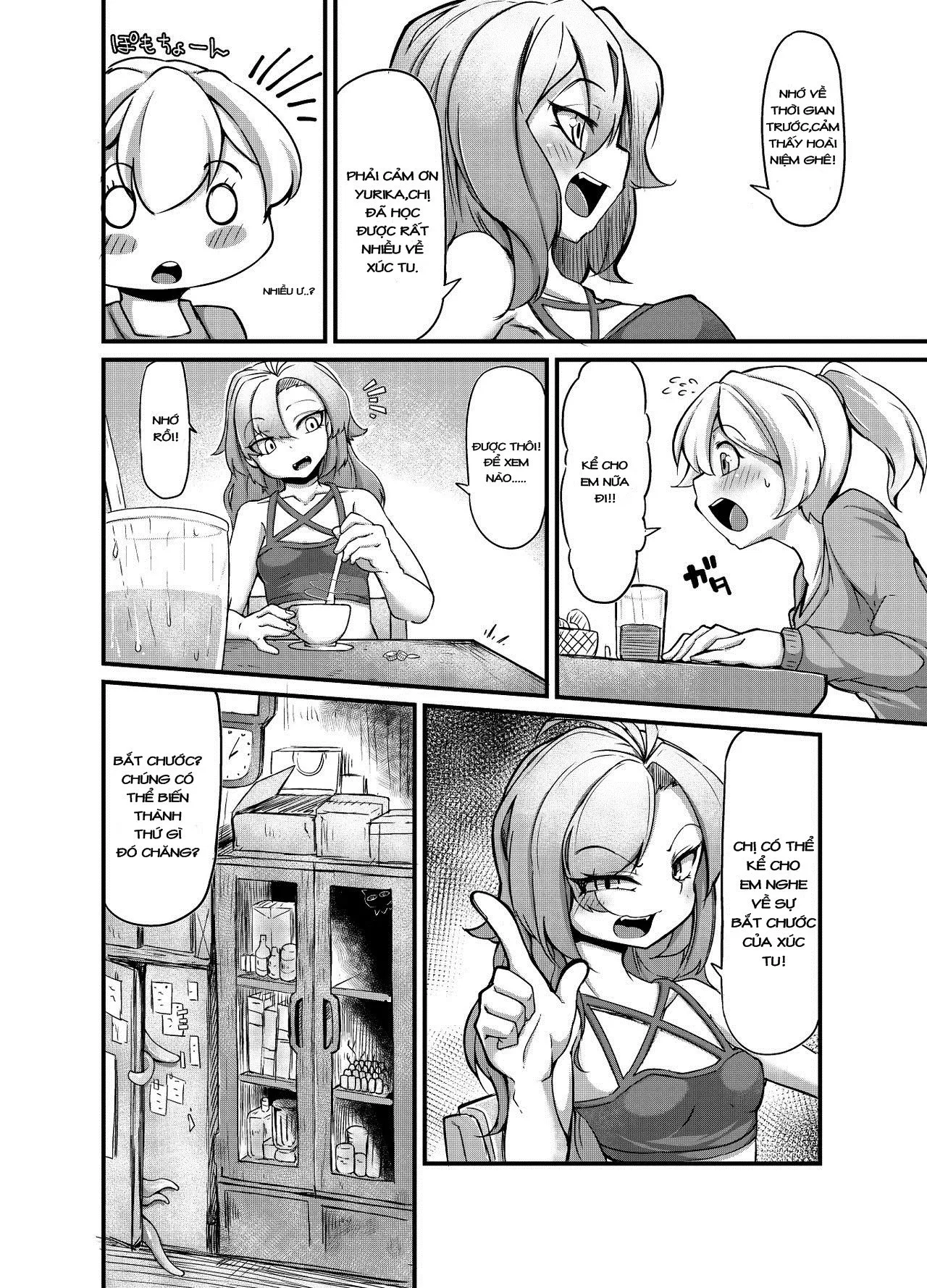 HentaiVN.net - Ảnh 14 - Anata no Machi no Shokushuyasan 2 [Your Neighborhood Tentacle Shop 2] - Chap 1